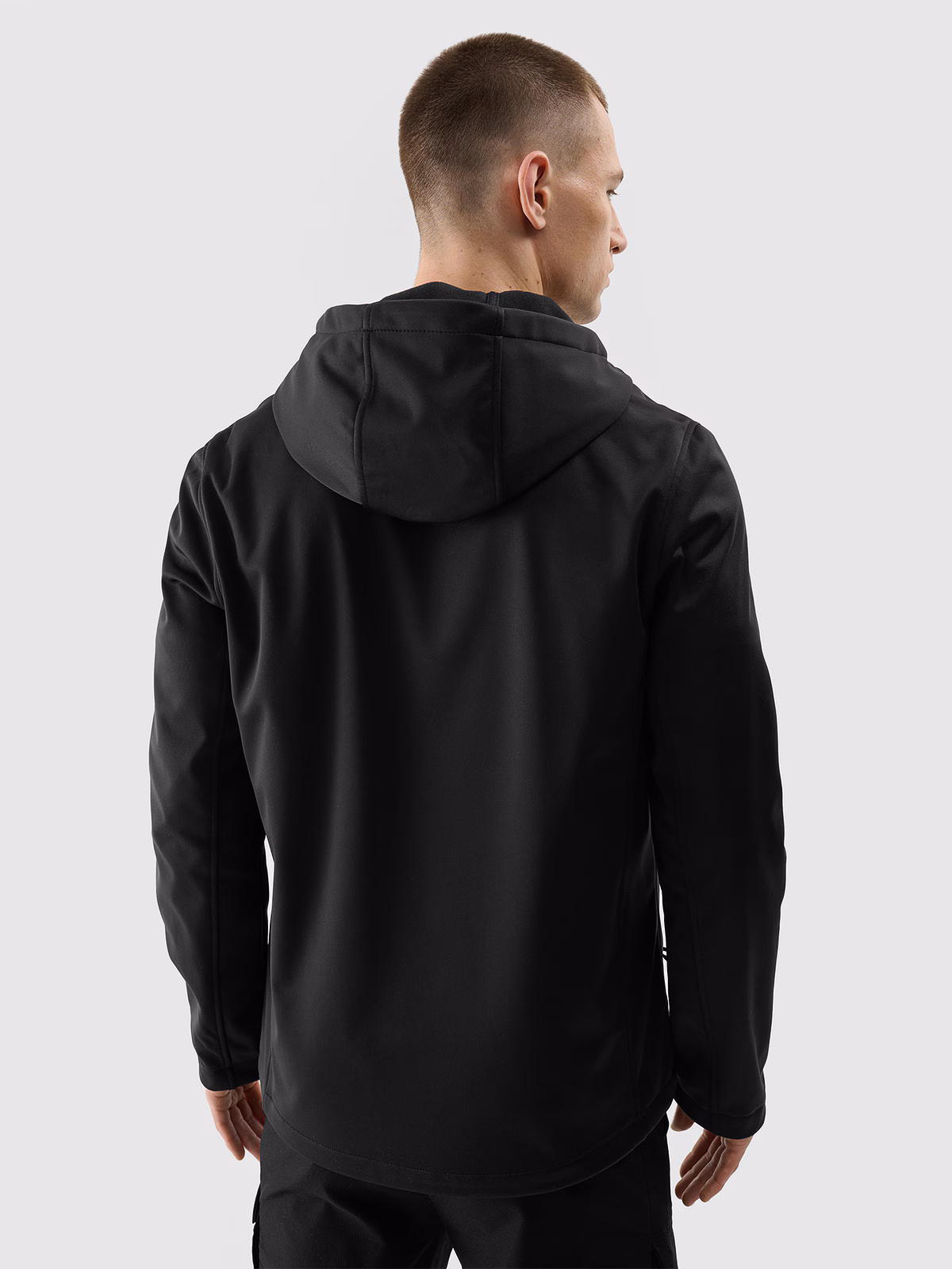 Kurtka softshell wiatroodporna membrana 5000 uniseks 4F x Drift Masters - czarna