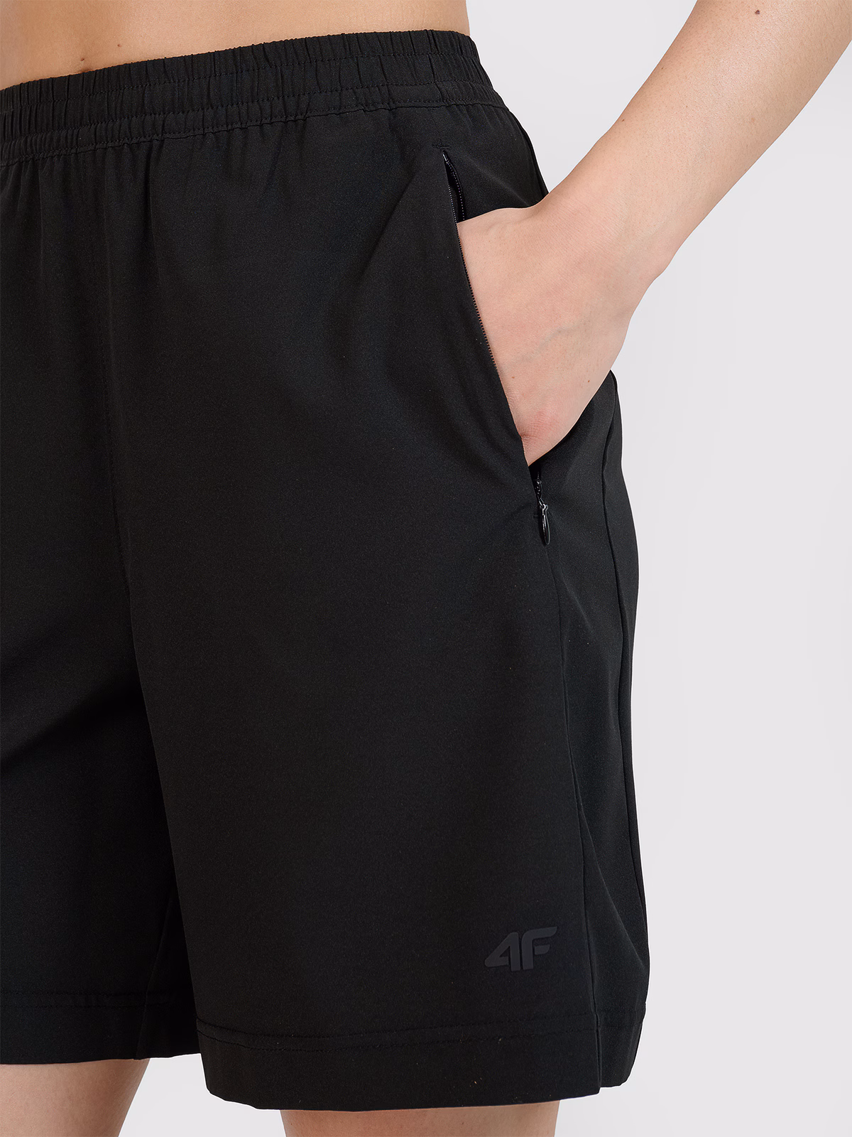 Spodenki plażowe damskie - czarne