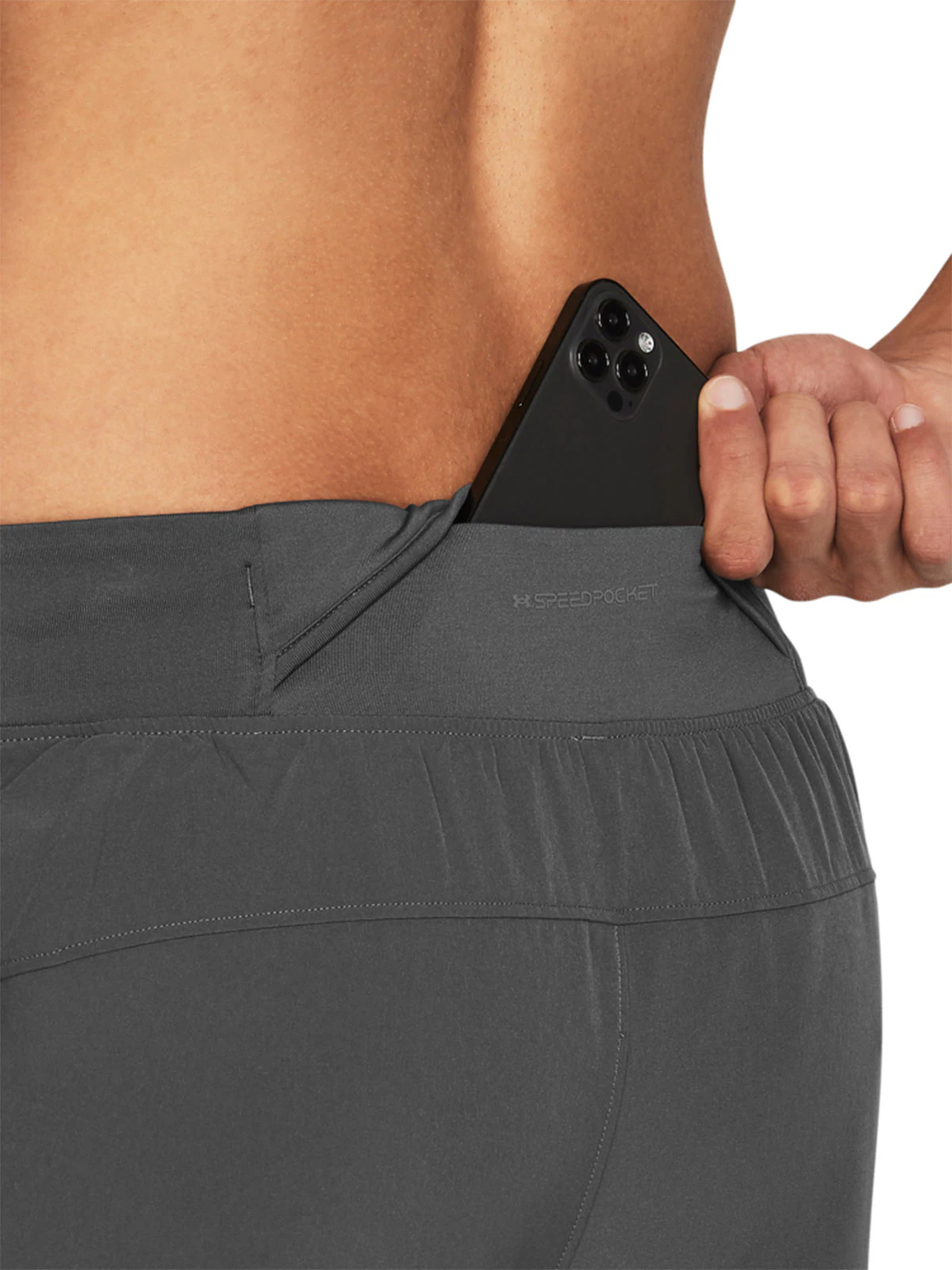 Spodenki do biegania męskie Under Armour UA Launch Pro 7'' Shorts - szare