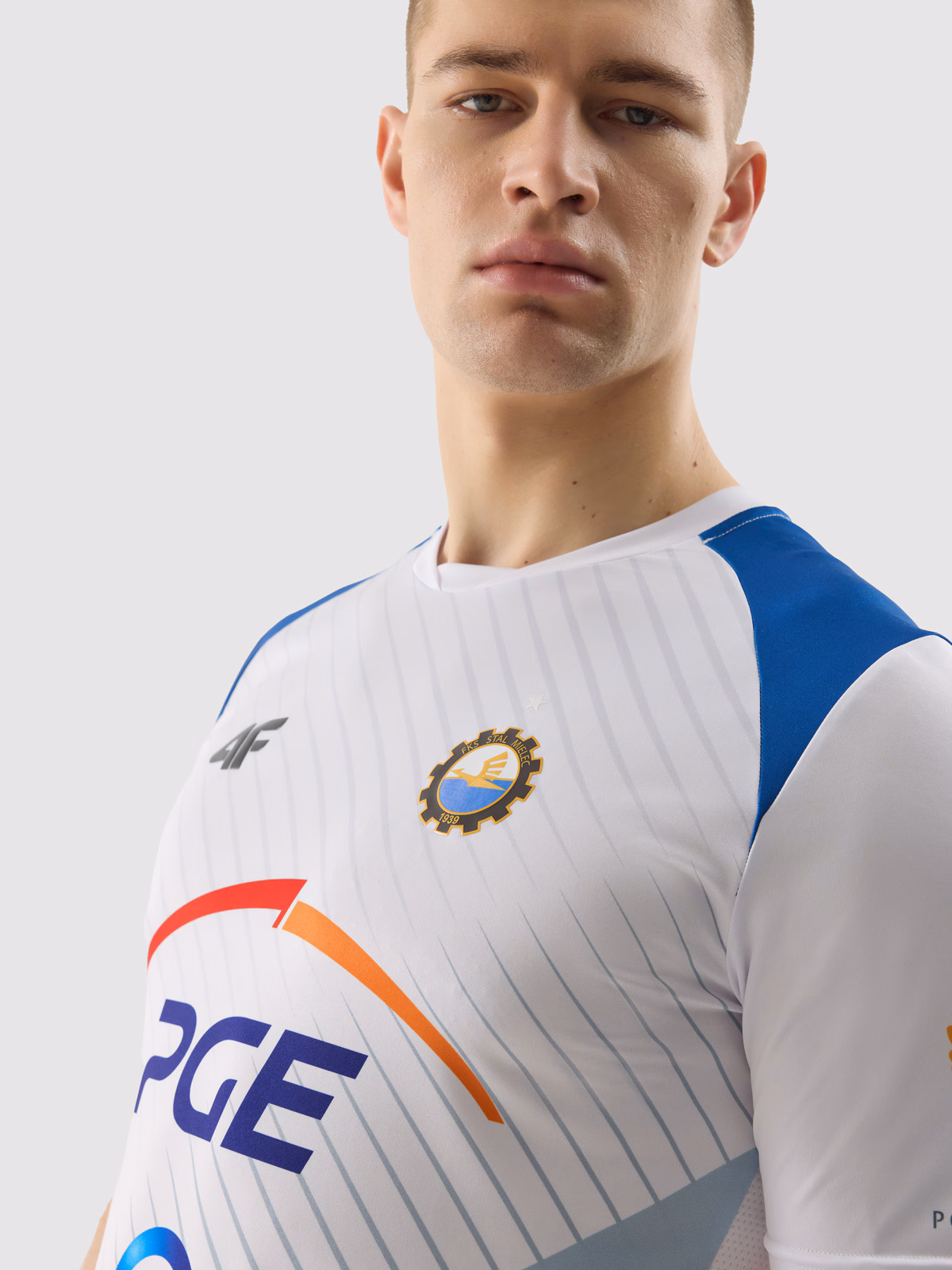 Koszulka klubowa z sezonu 22/23 męska 4F x Stal Mielec - multikolor