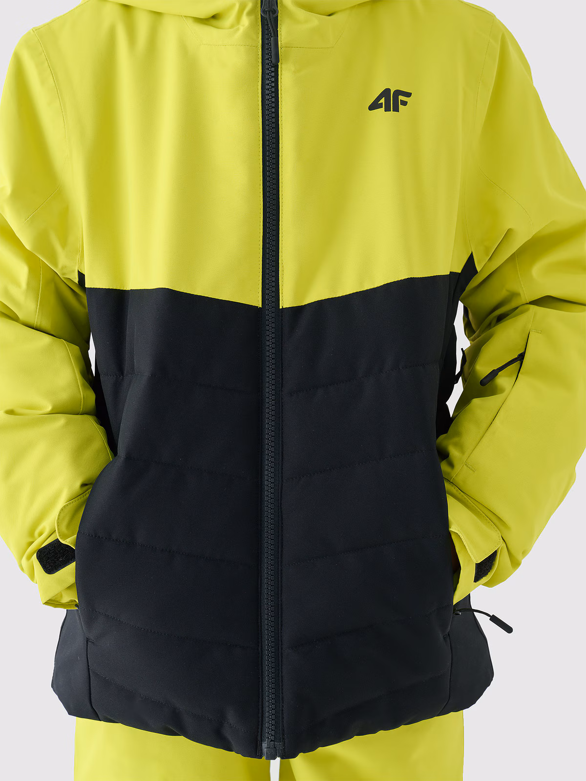 Kurtka narciarska membrana 5000 chłopięca - zielona