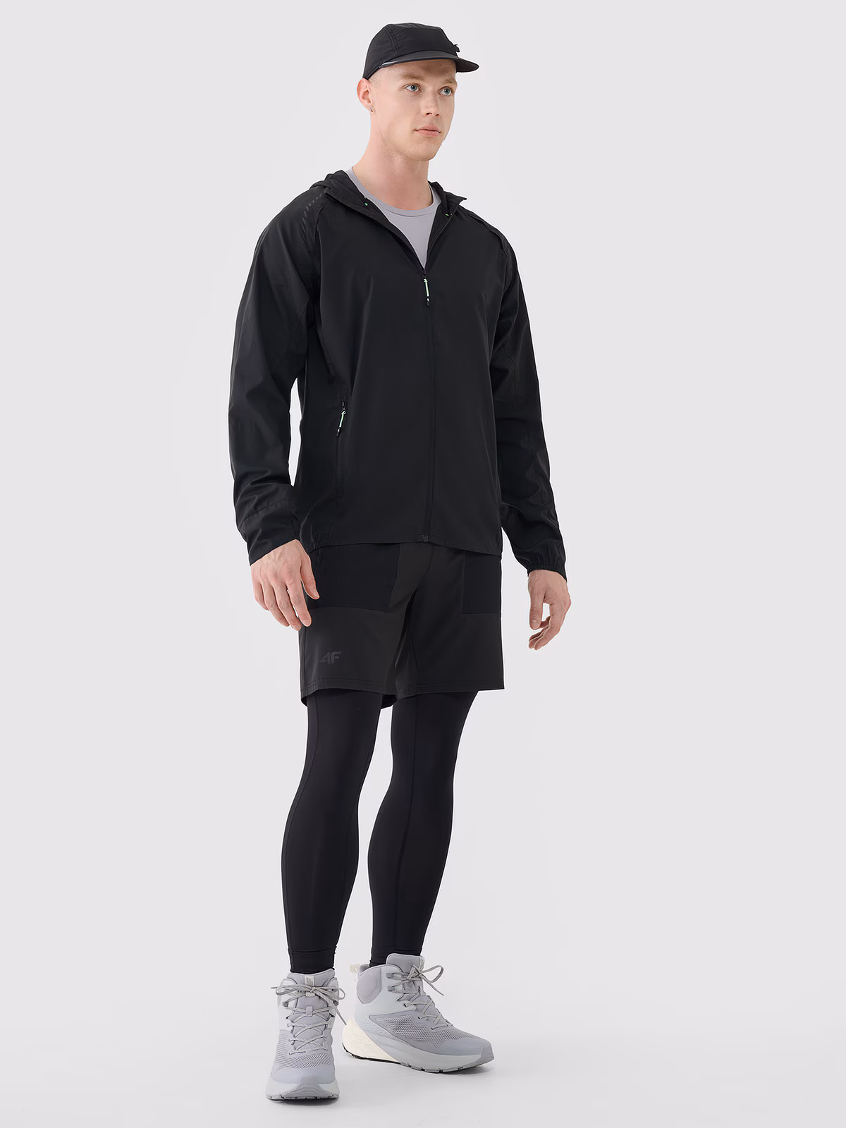 Wysokie buty trekkingowe SPEED HIKER z membraną męskie - fioletowe