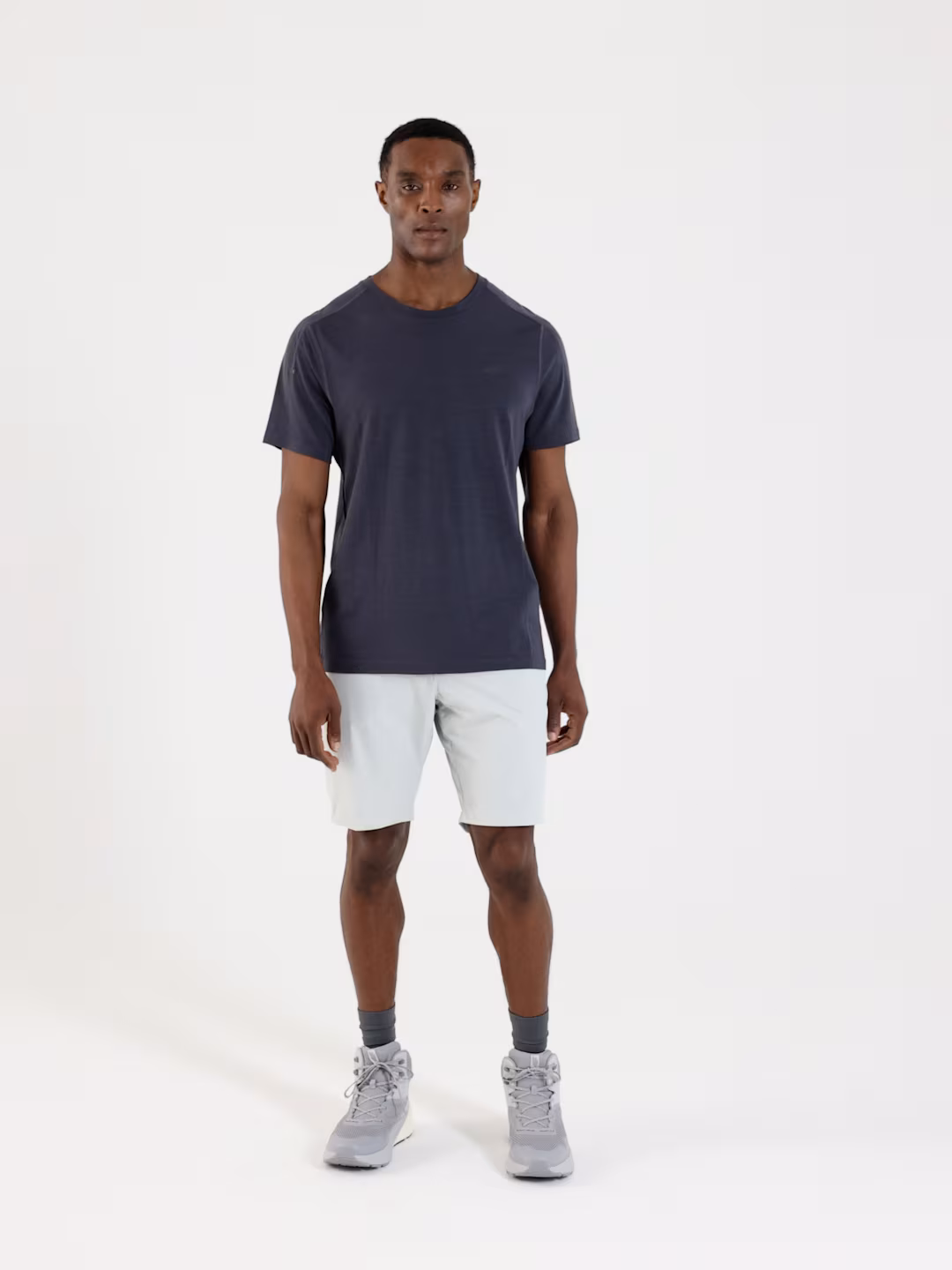 Spodenki trekkingowe 4Way Stretch męskie - granatowe