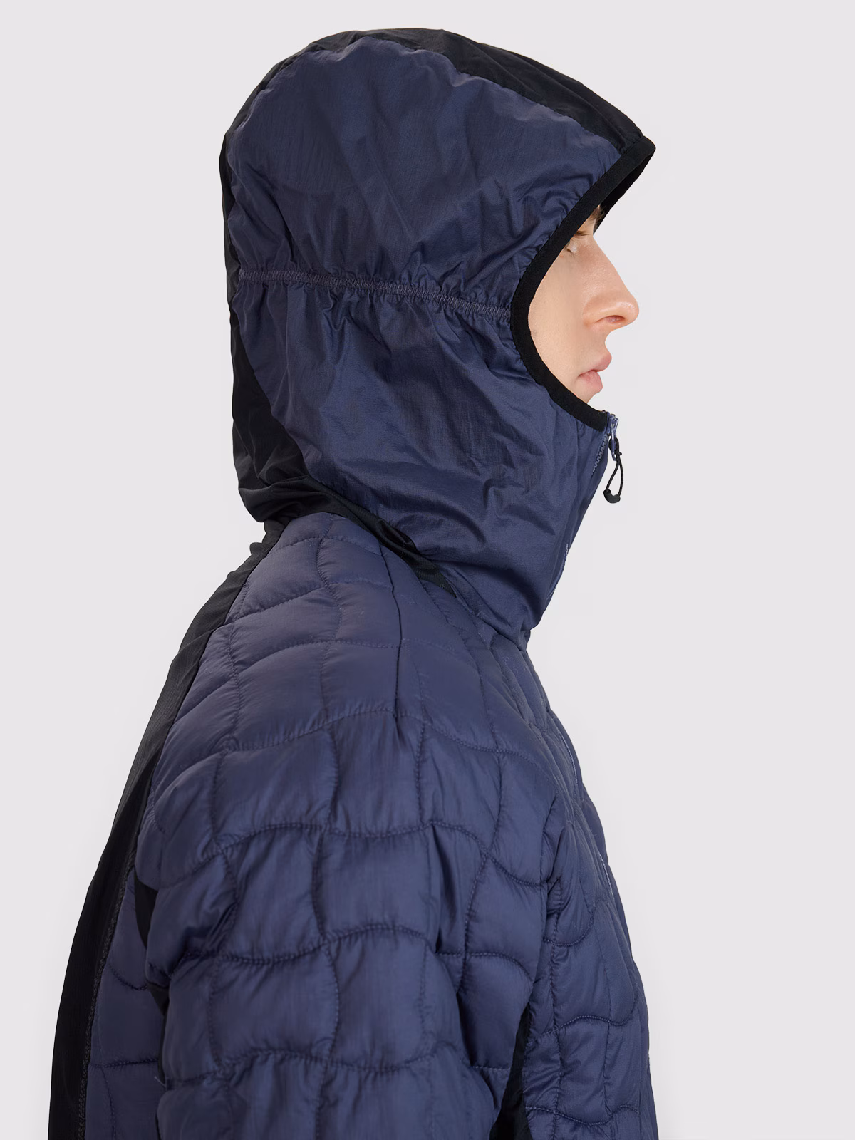 Kurtka puchowa trekkingowa z wypełnieniem Primaloft Black Insulation męska - niebieska