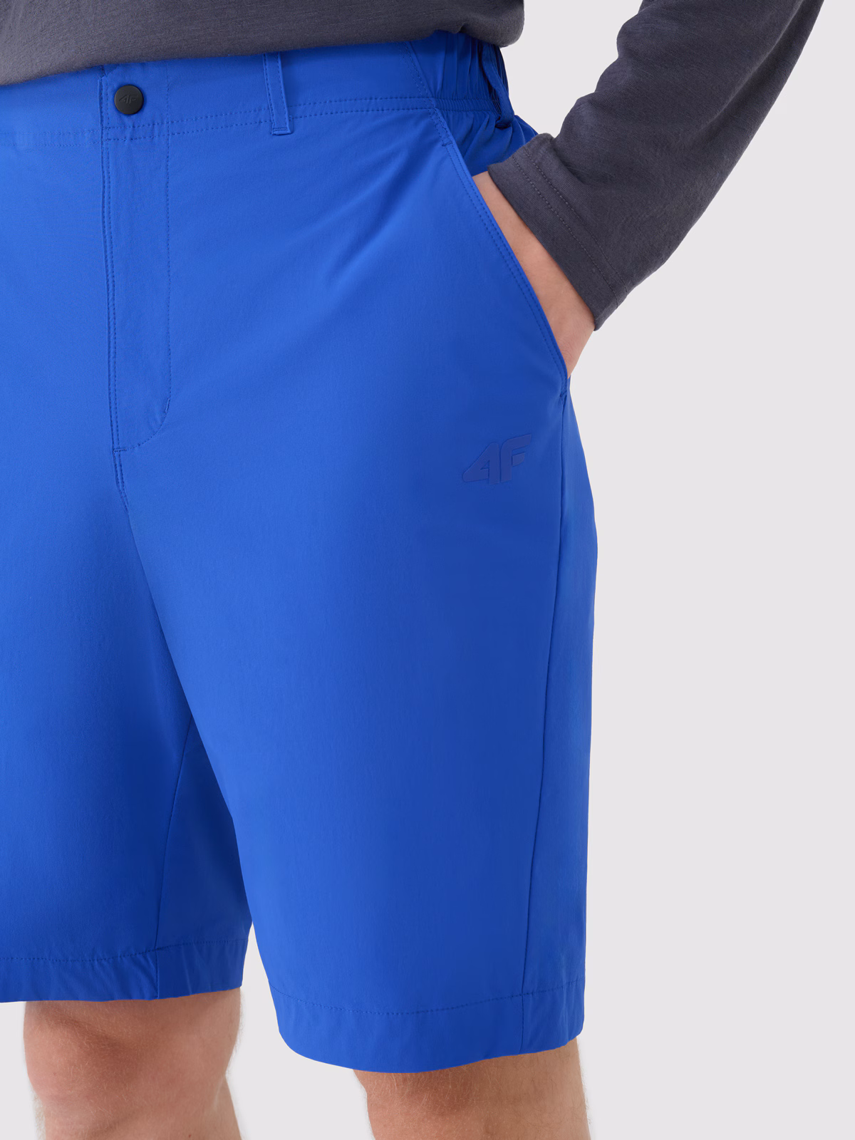 Spodenki trekkingowe 4Way Stretch męskie - granatowe