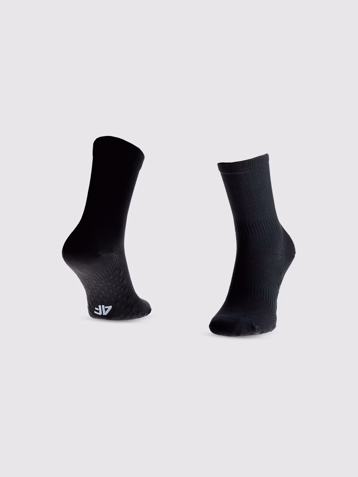 Skarpetki do biegania za kostkę uniseks - czarne