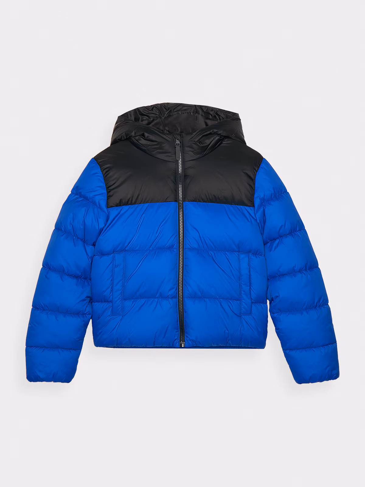 Kurtka puchowa z wypełnieniem syntetycznym chłopięca - żółta