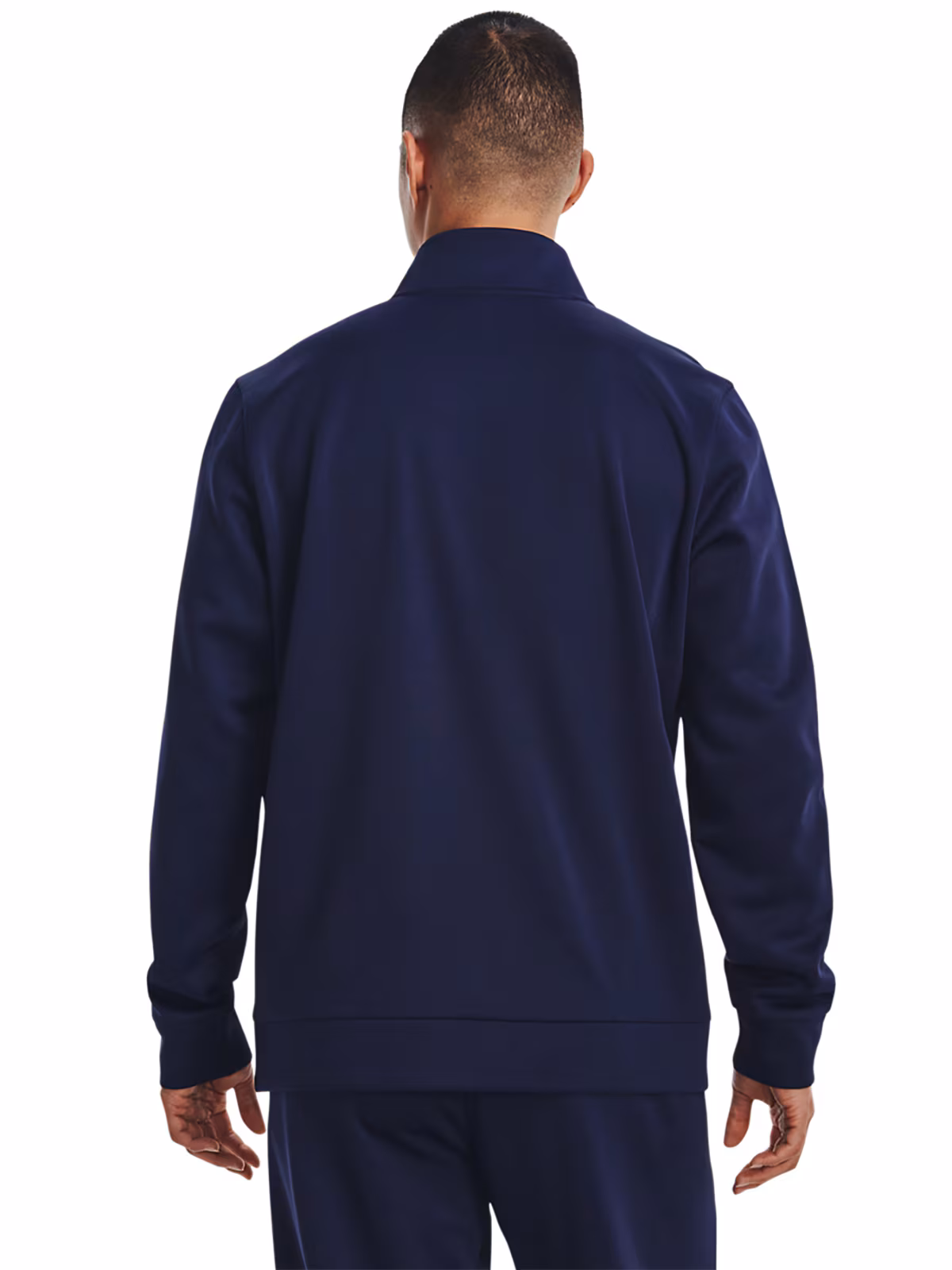 Bluza treningowa męska UNDER ARMOUR UA Armour Fleece 1/4 Zip - granatowa