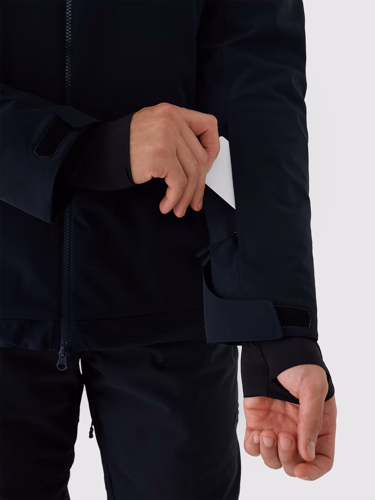 Kurtka narciarska 4FPro membrana Dermizax 20000/20000 męska - czarna