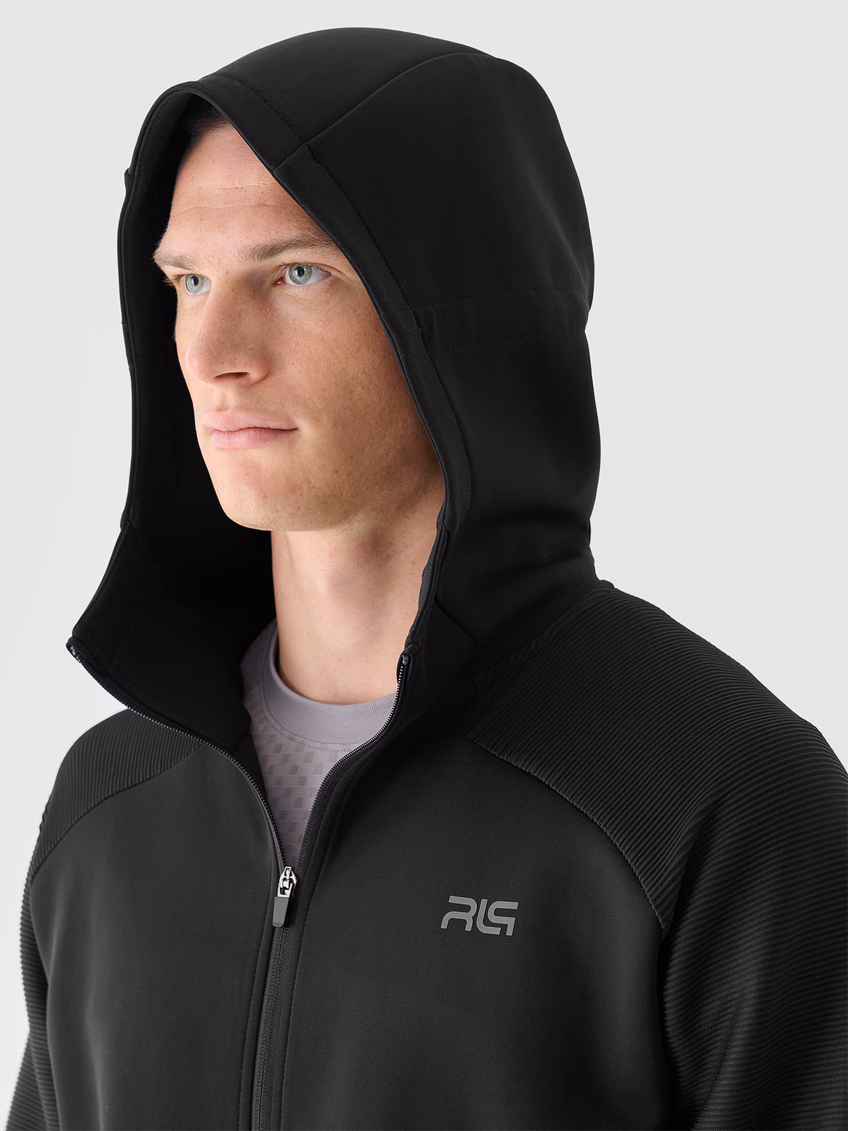 Bluza treningowa szybkoschnąca męska 4F x Robert Lewandowski - czarna