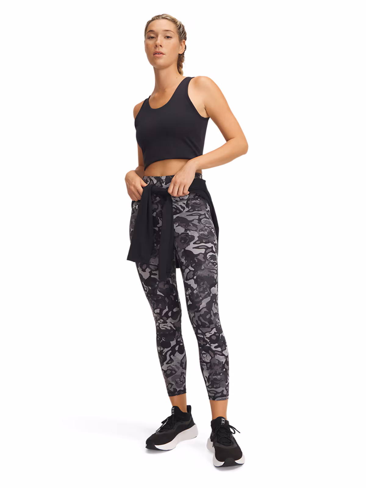 Legginsy treningowe damskie Under Armour Motion Ankle Leg Print - multikolor