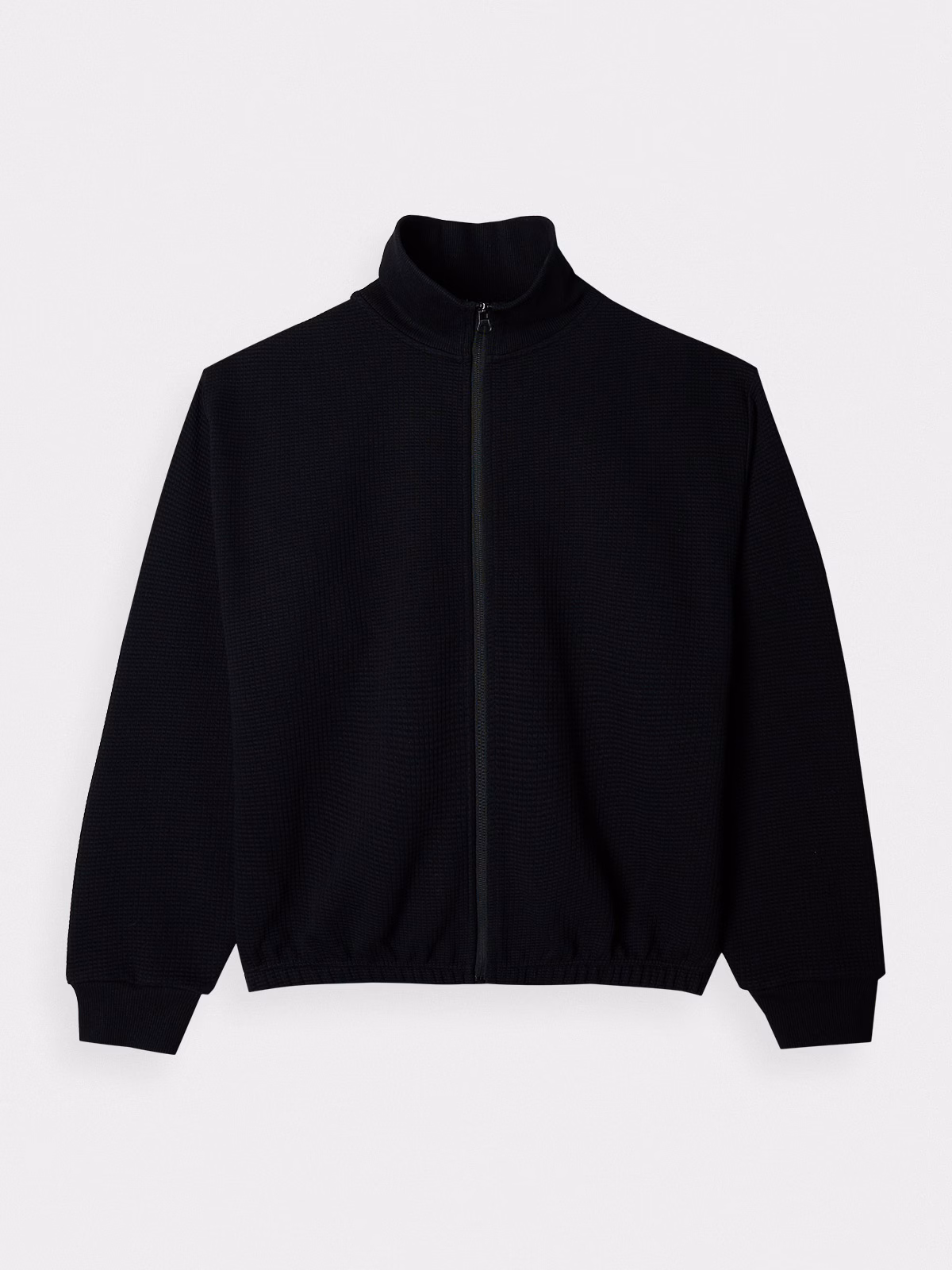 Bluza crop top rozpinana bez kaptura damska - zielona