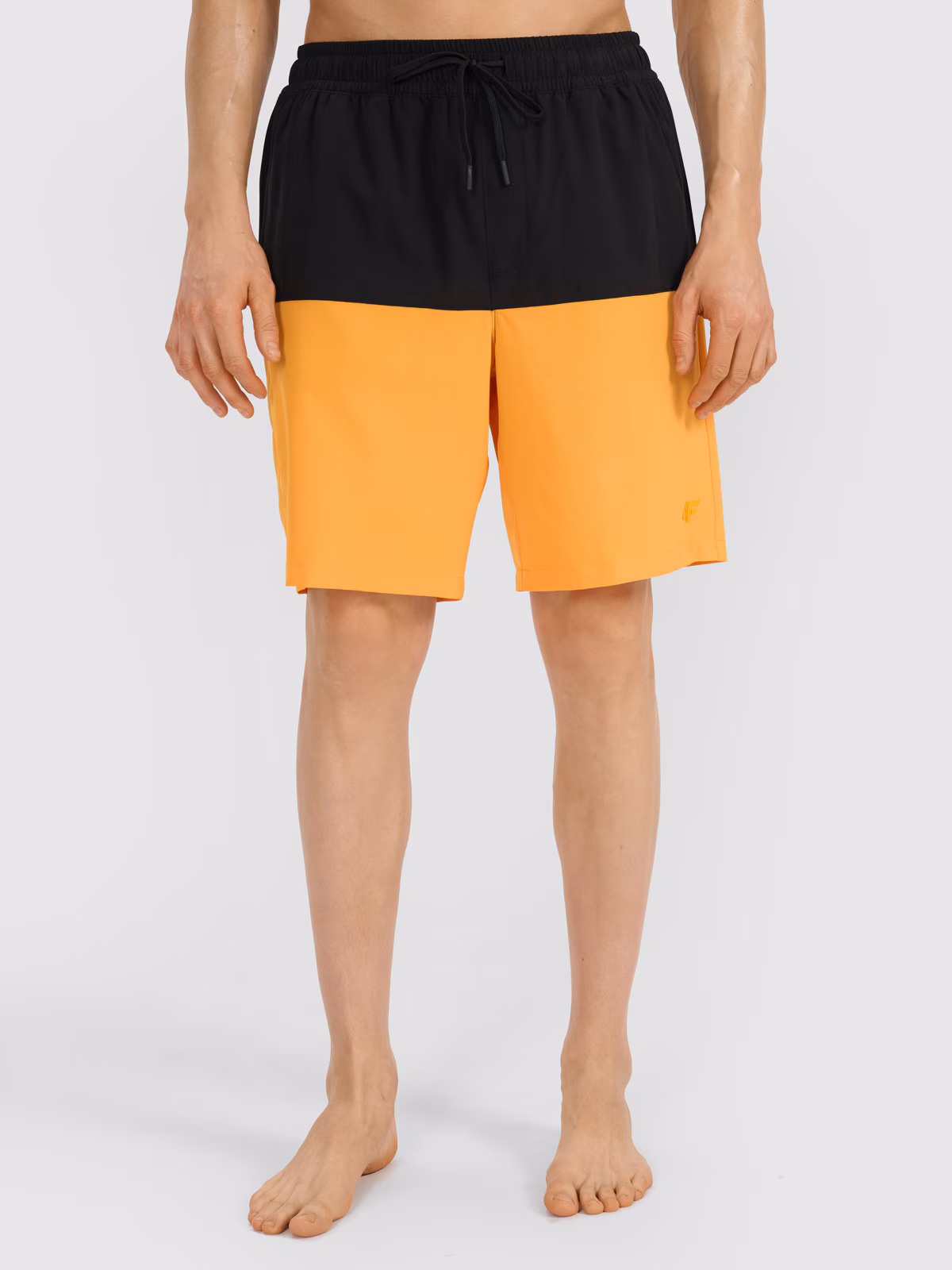 Spodenki plażowe męskie - niebieskie