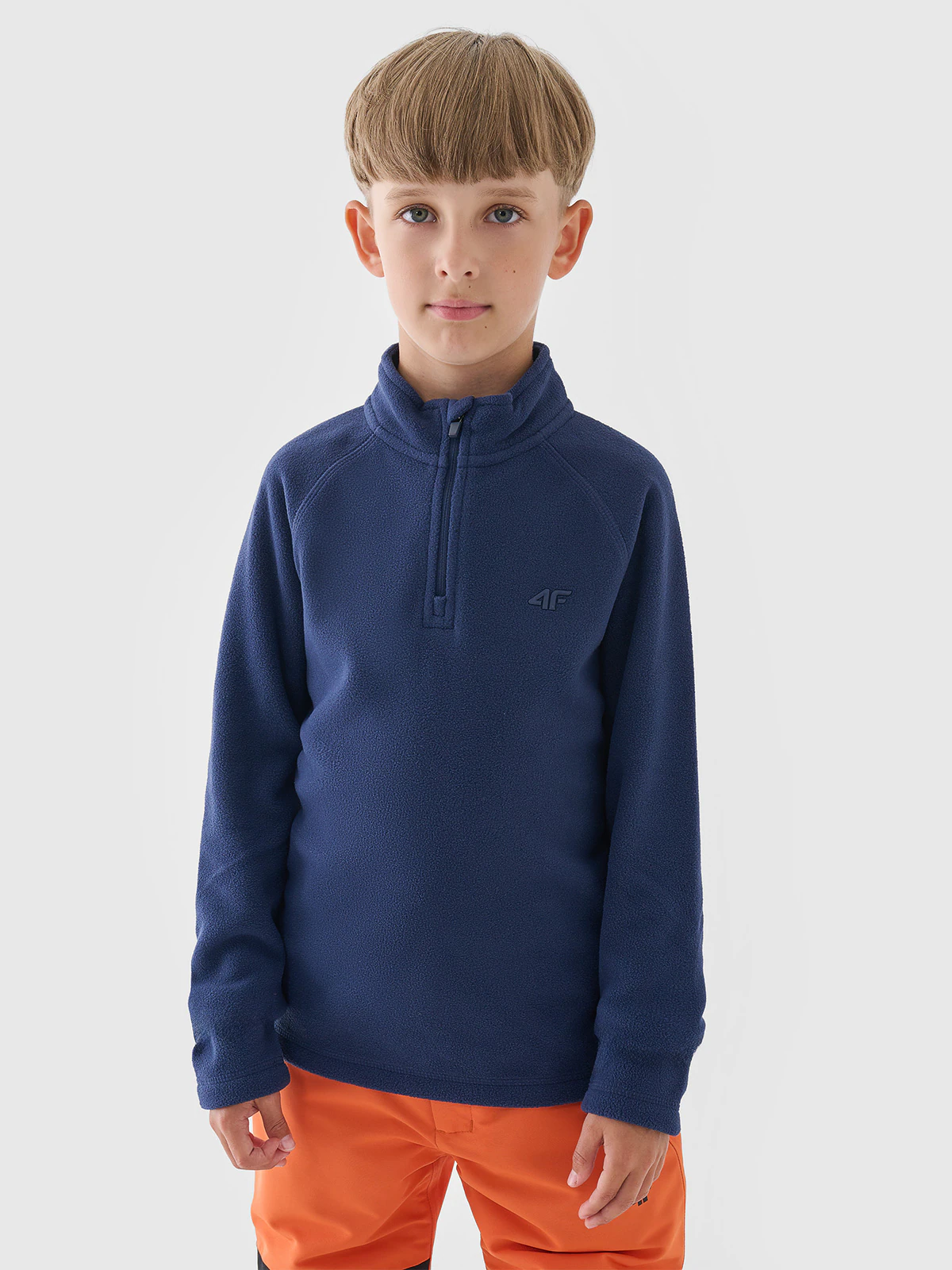 Bielizna termiczna polarowa (góra) chłopięca - granatowa