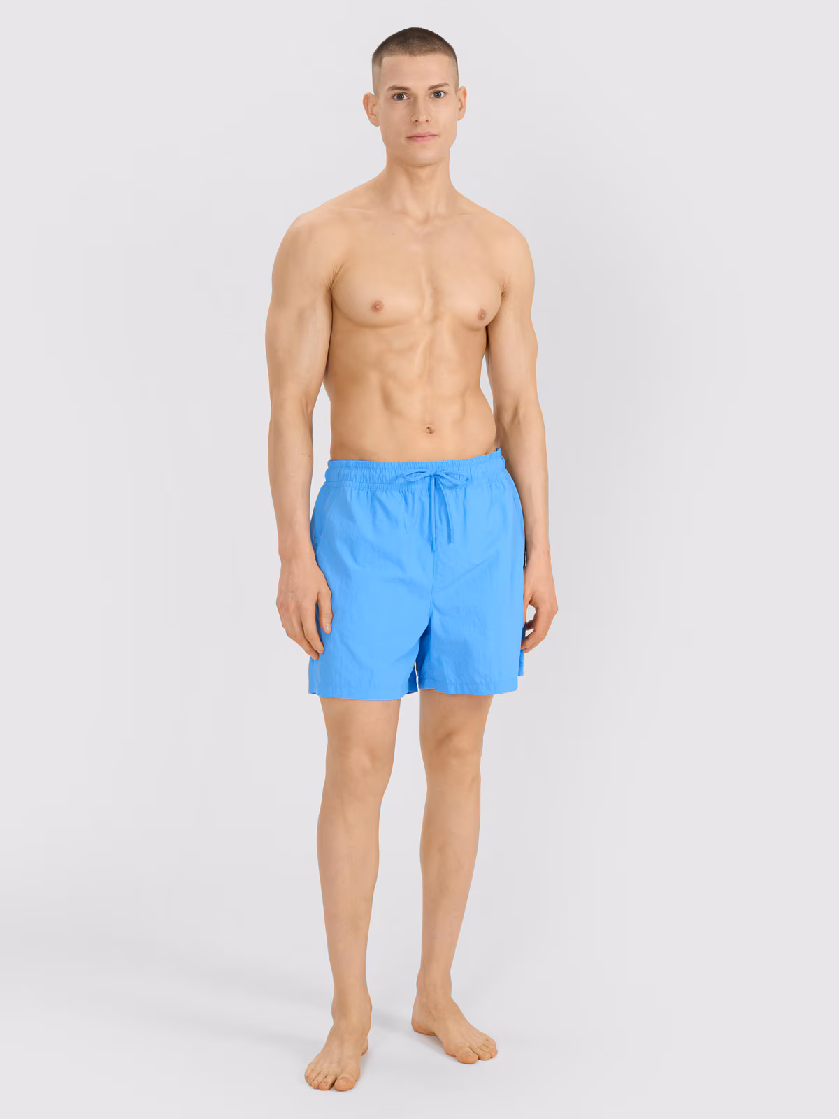 Spodenki plażowe boardshorty męskie - czerwone