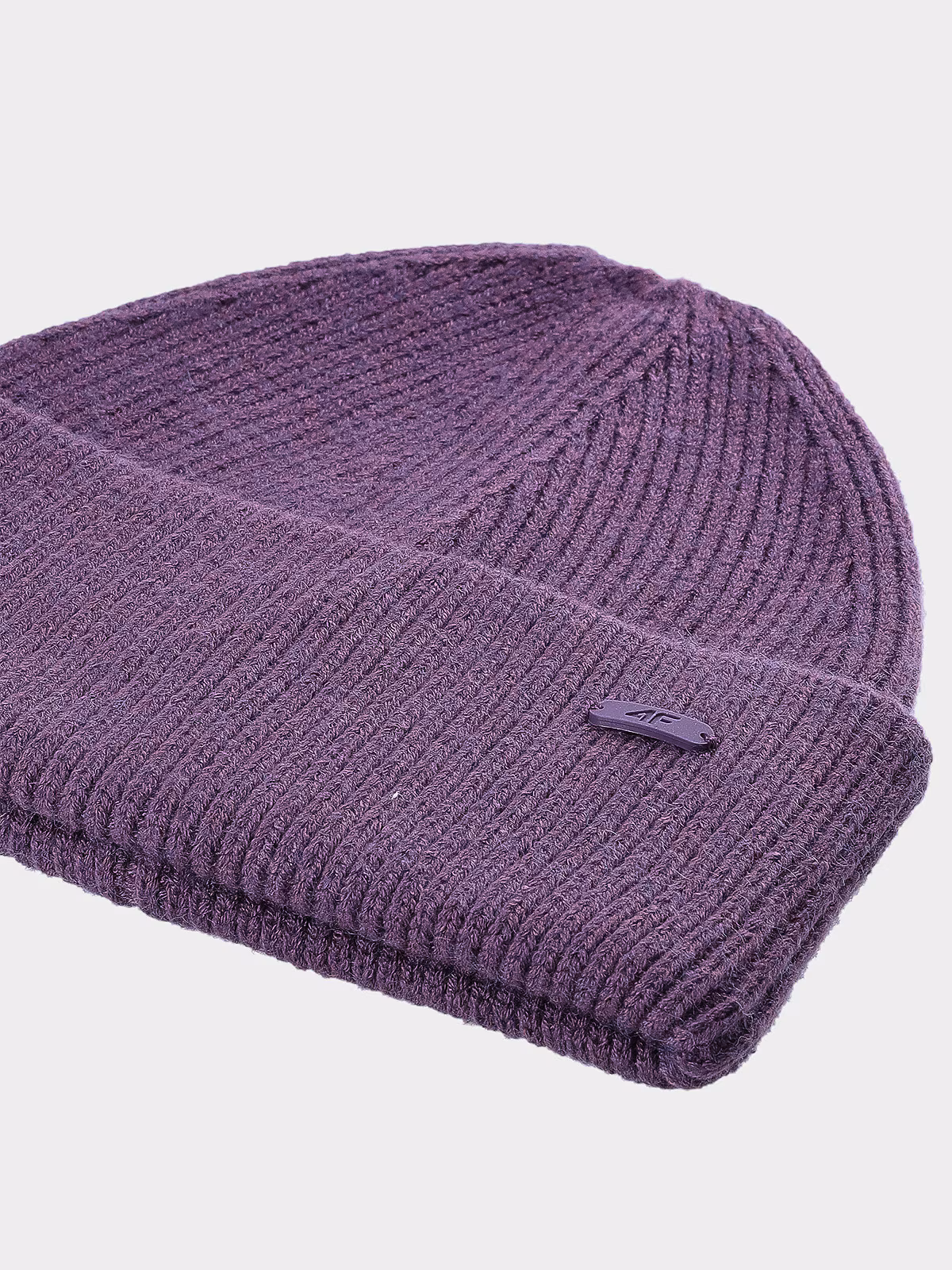 Czapka zimowa damska - fioletowa