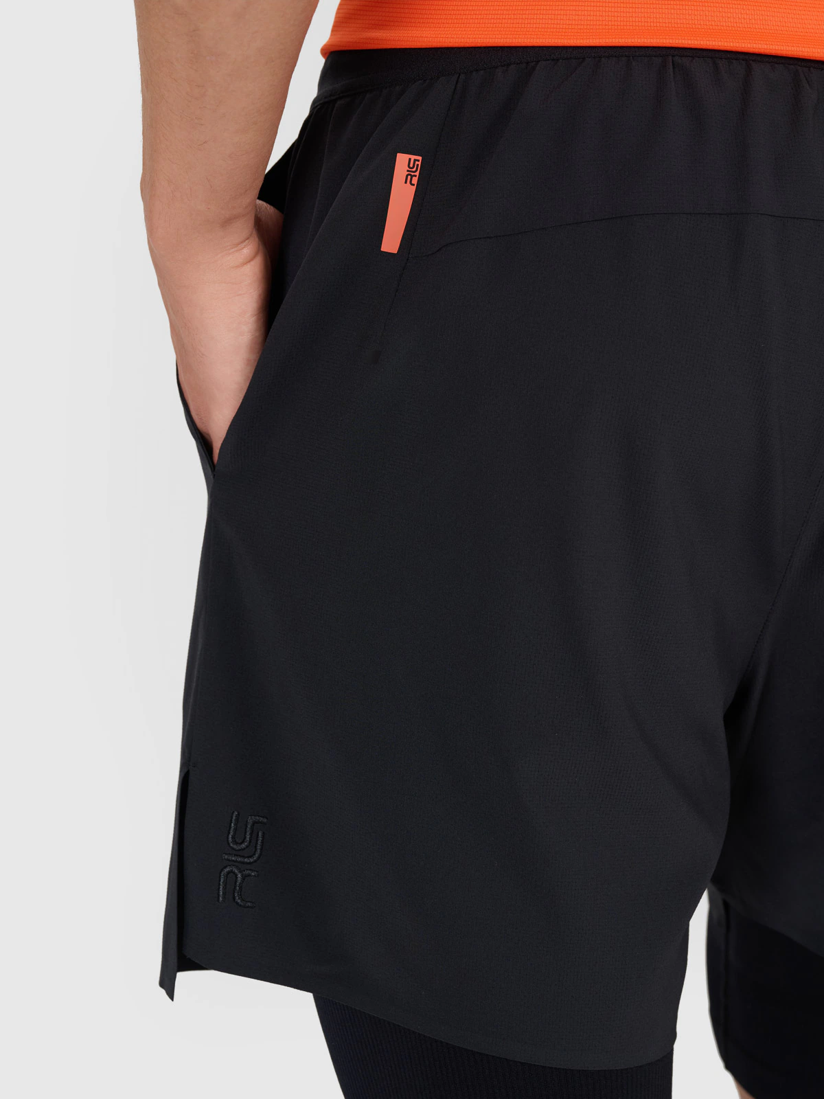 Spodenki treningowe szybkoschnące męskie 4F x Robert Lewandowski - czarne