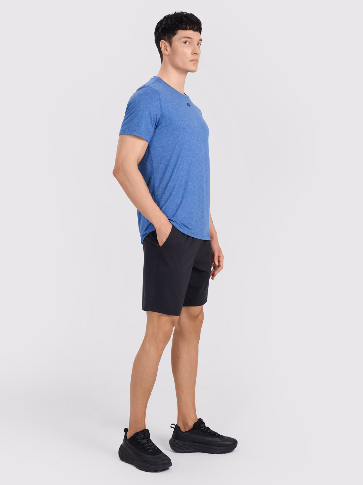 Spodenki treningowe szybkoschnące męskie - szare