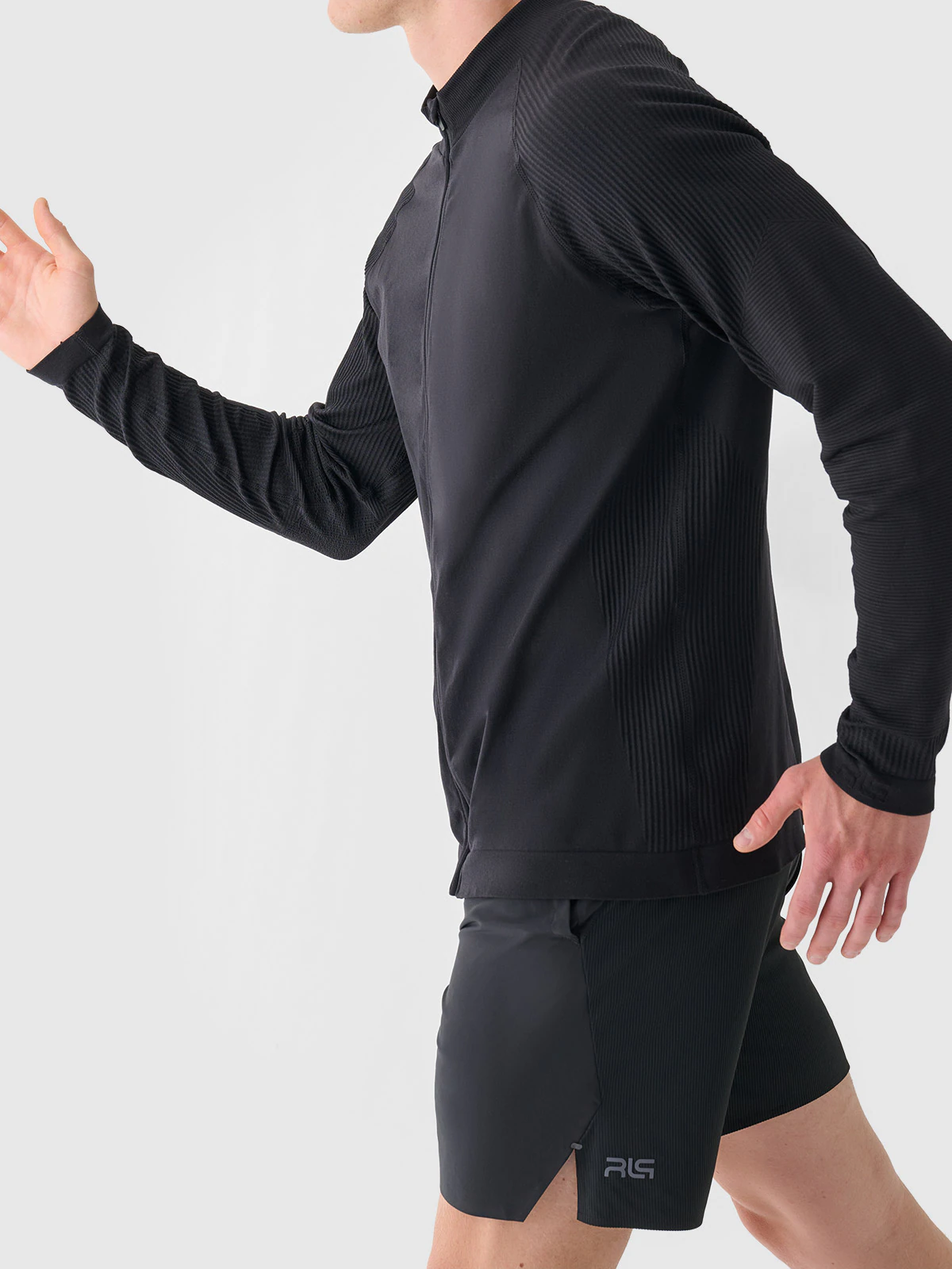 Bluza treningowa szybkoschnąca męska 4F x Robert Lewandowski - czarna