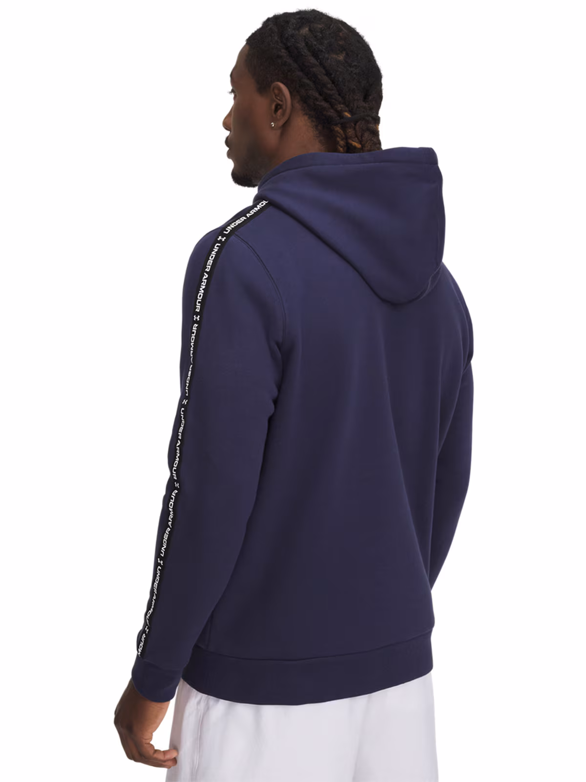 Bluza dresowa męska Under Armour UA Icon Fleece Hd Taping - oliwkowa/khaki