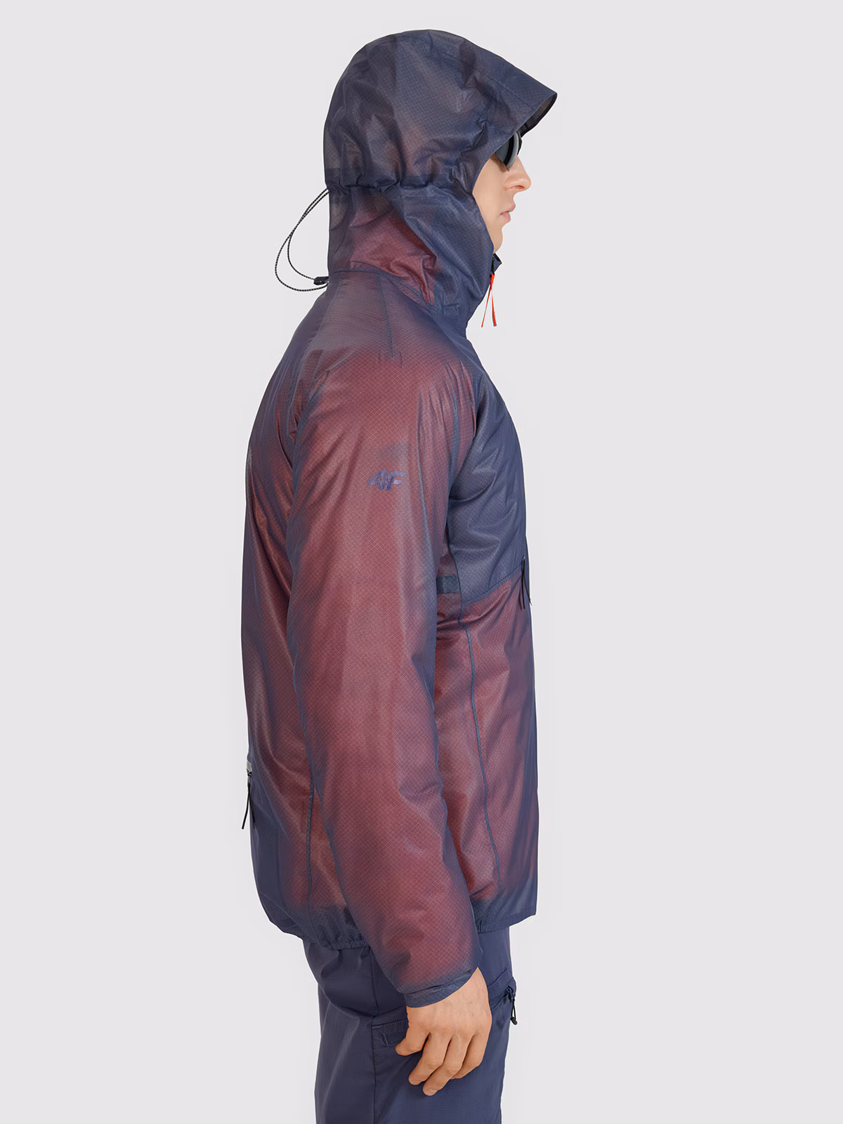 Kurtka 4FPRO wodoodporna membrana 15000 męska - szara