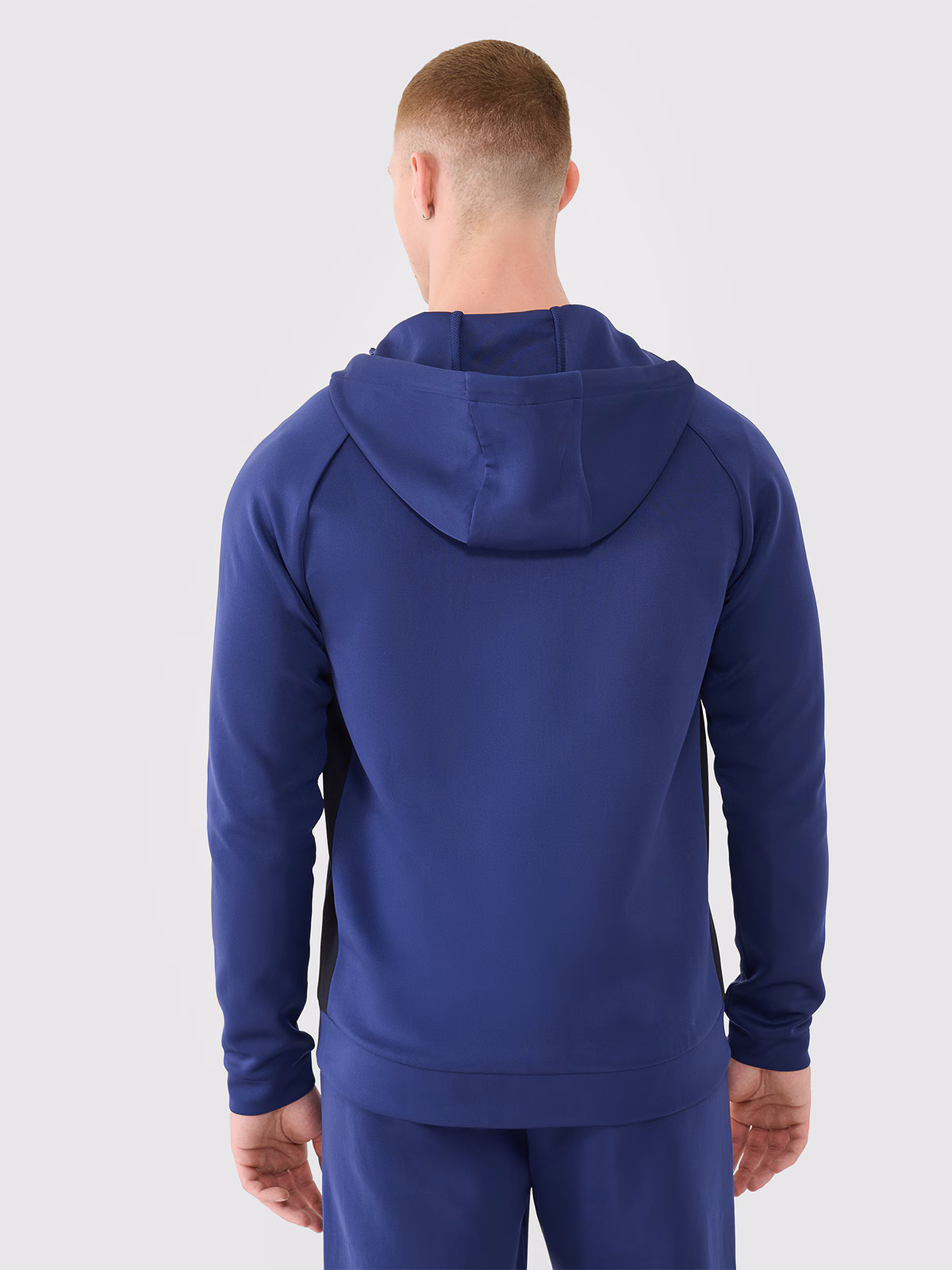 Bluza treningowa szybkoschnąca męska - czarna