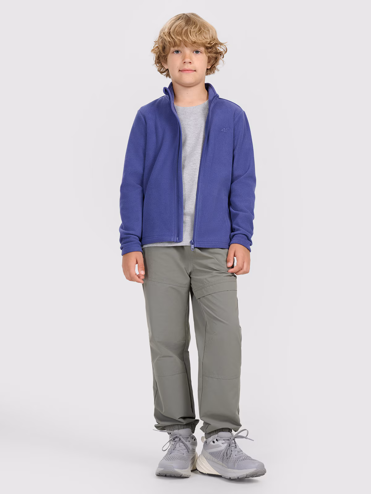 T-shirt gładki chłopięcy - czarny