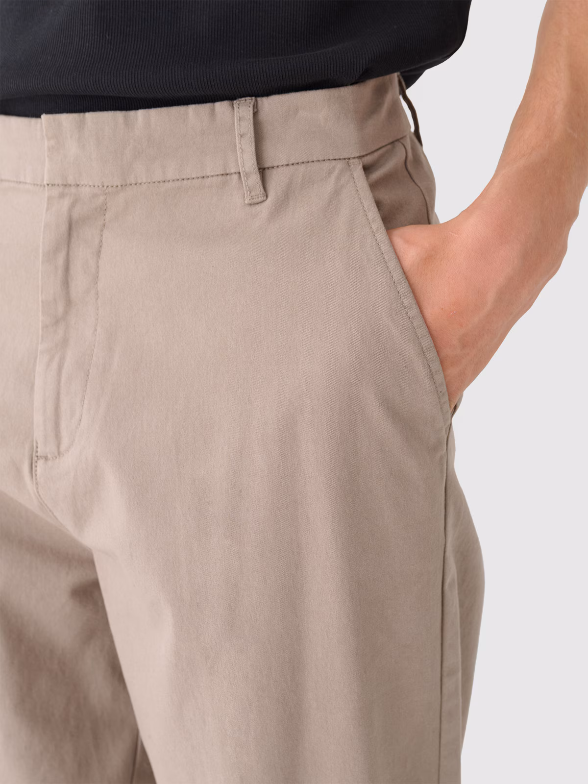 Spodnie tkaninowe męskie Outhorn - czarne