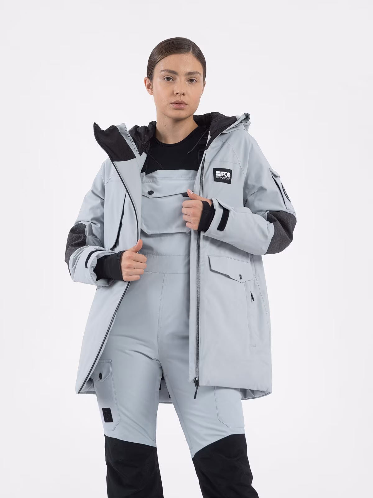 Kurtka snowboardowa membrana 15 000 damska