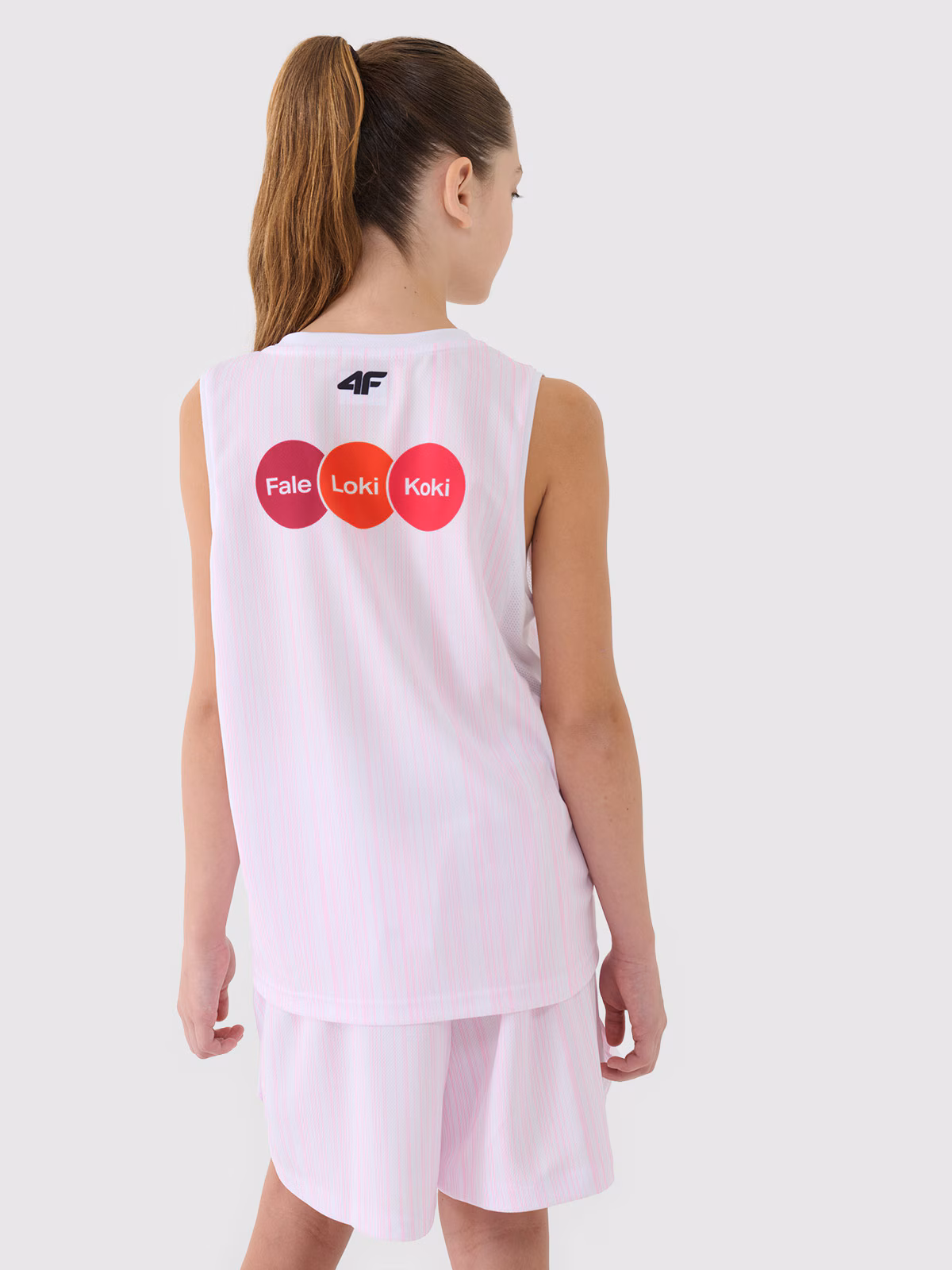 Koszulka meczowa replika domowa z sezonu 2024/25 dziecięca 4F x KS Bydgoszcz - multikolor