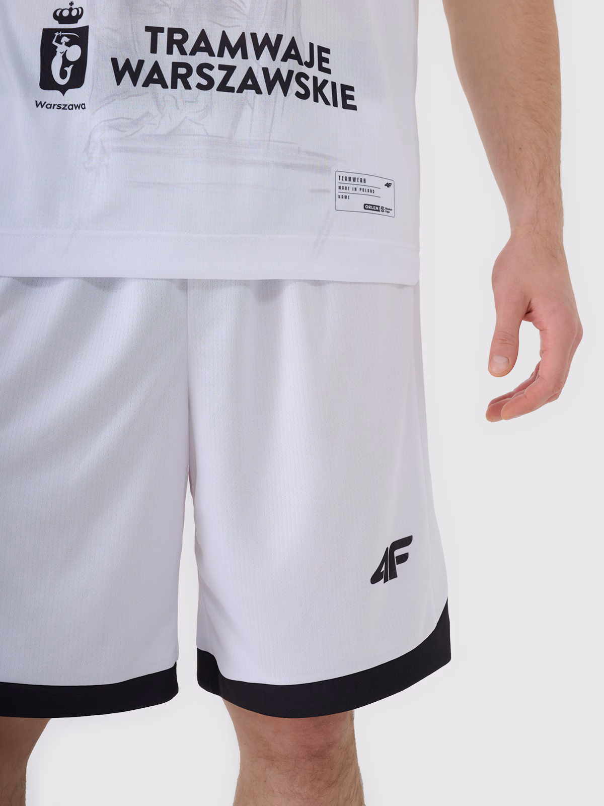 Koszulka meczowa replika domowa z sezonu 2024/25 męska 4F x PLK - Legia Warszawa - multikolor