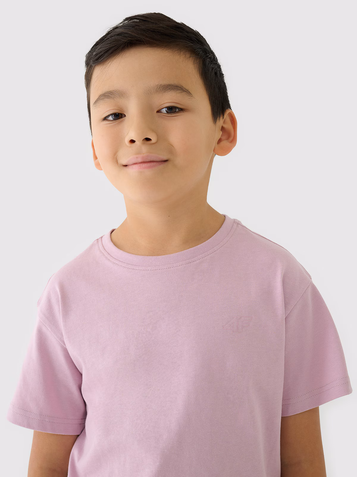 T-shirt gładki (2-pack) dziecięcy - multikolor