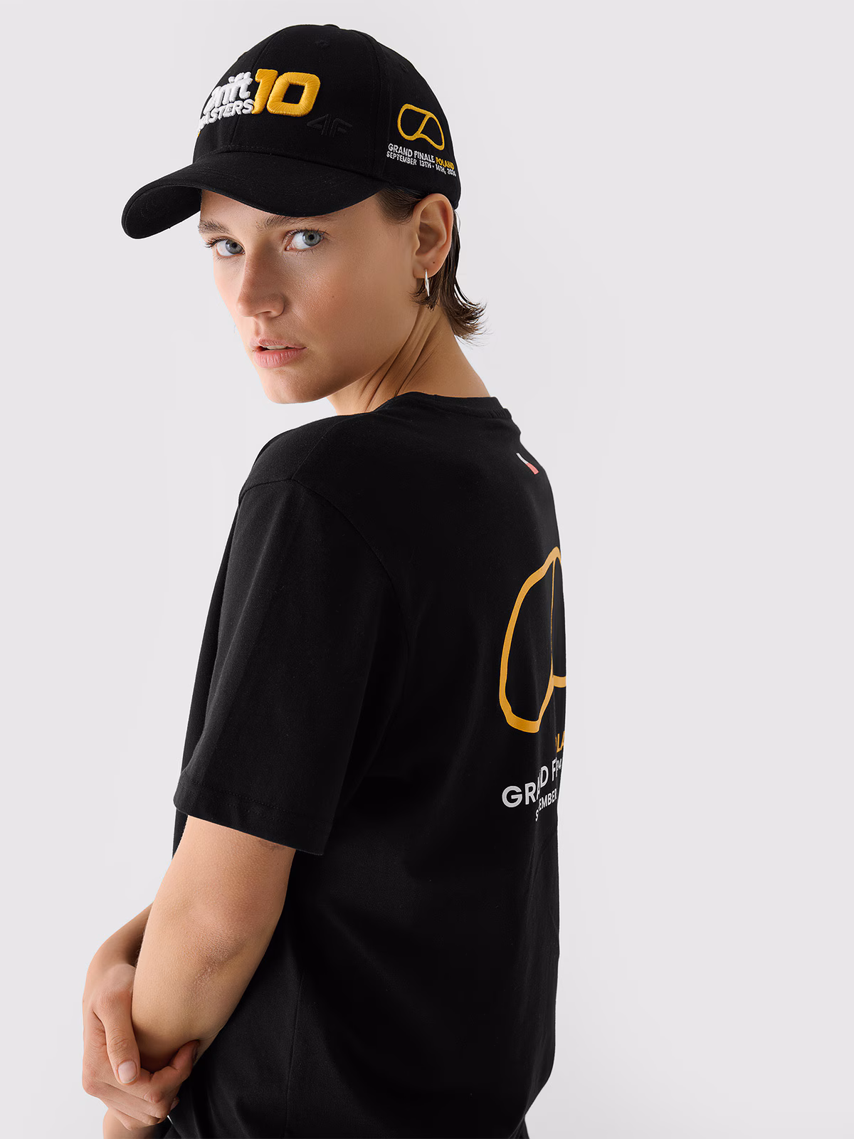 Czapka z daszkiem snapback uniseks 4F x Drift Masters - czarna