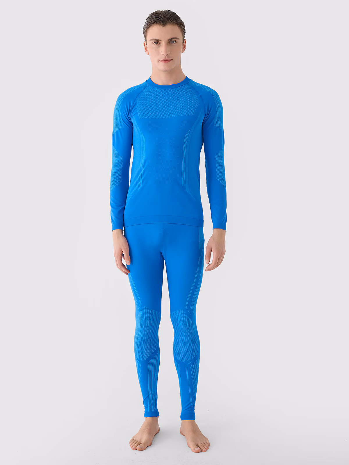 Bielizna termoaktywna bezszwowa (góra) męska - czerwona