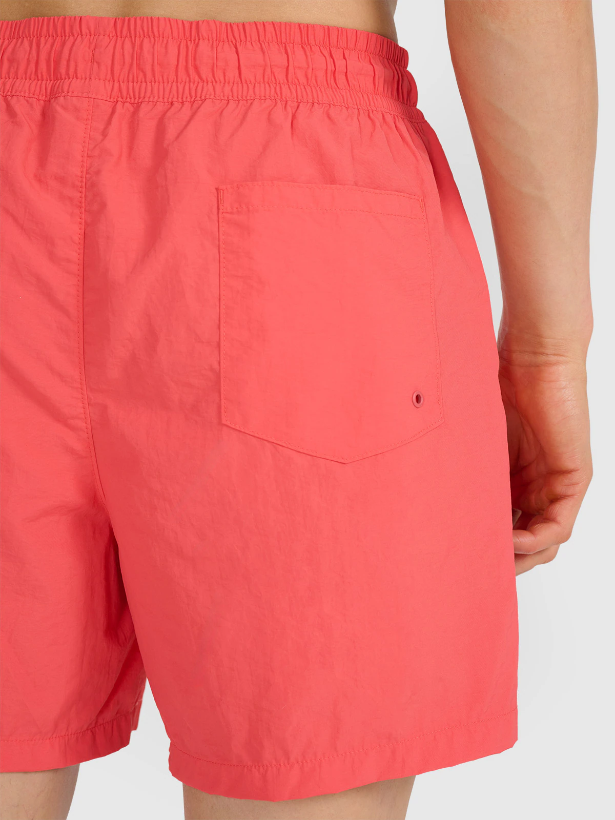 Spodenki plażowe boardshorty męskie - czerwone