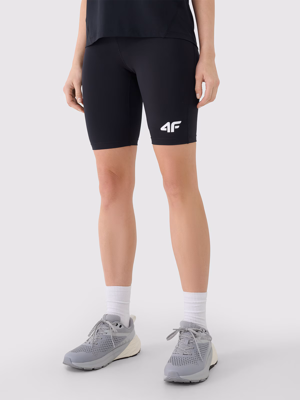 Legginsy kolarki treningowe damskie - niebieskie