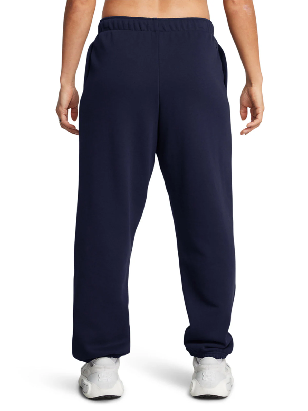 Spodnie dresowe damskie Under Armour UA Icon Hwt Terry Os Pant - granatowe