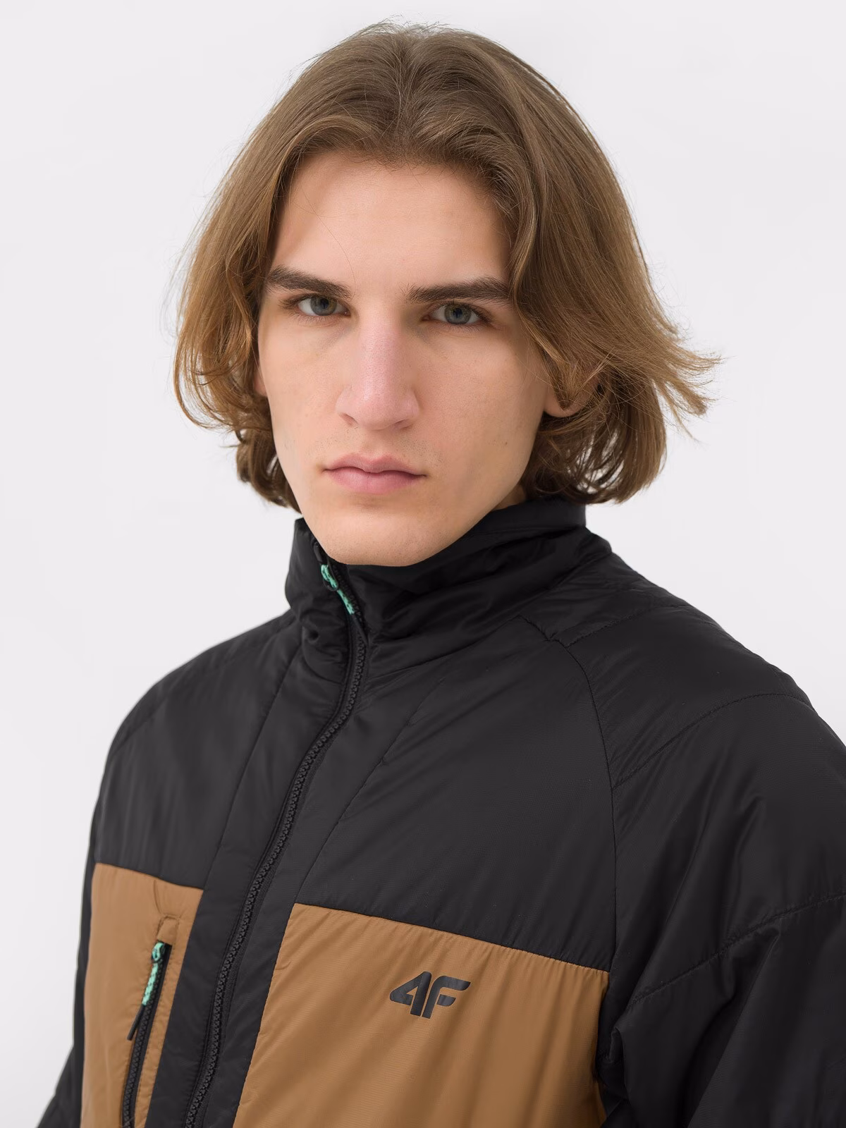 Kurtka trekkingowa puchowa z wypełnieniem z recyklingu PrimaLoft® Black Eco męska