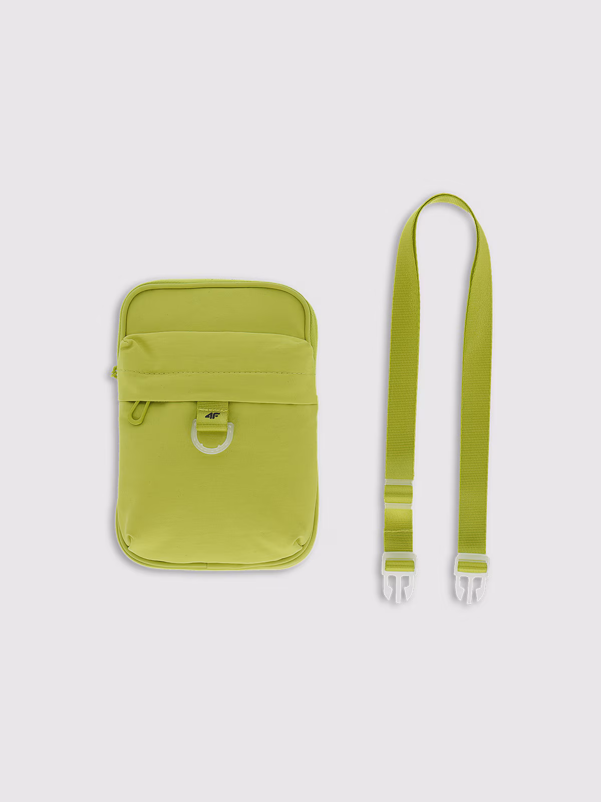 Saszetka na szyję uniseks - biała