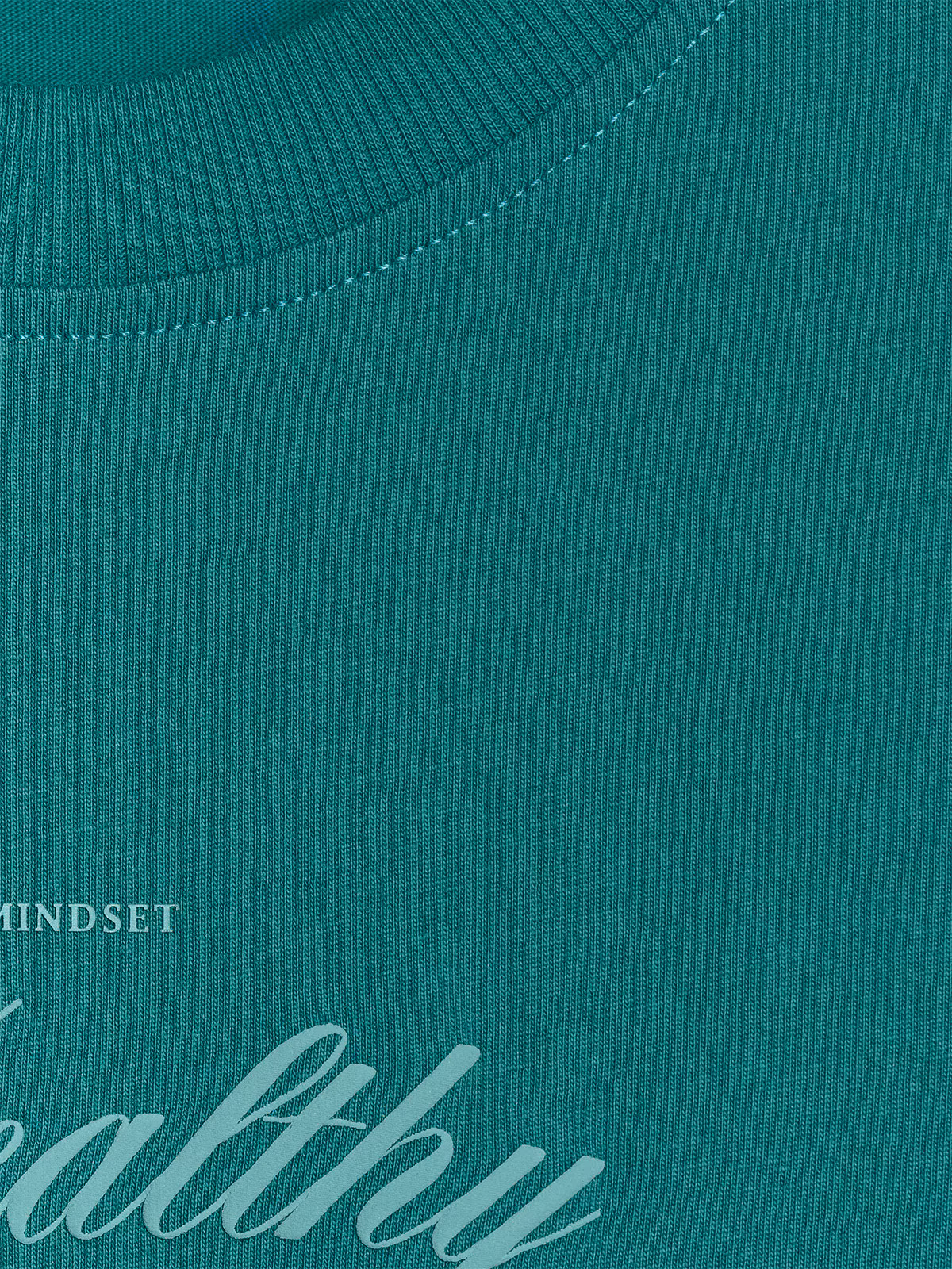 T-shirt regular z nadrukiem damski - biały