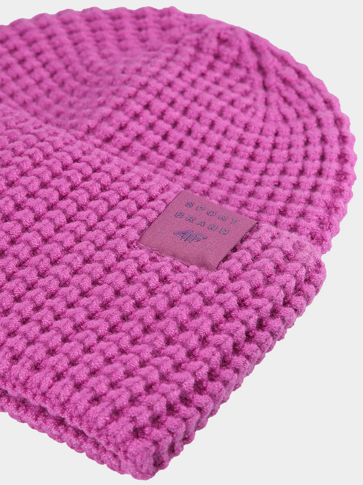 Czapka zimowa dziewczęca - różowa