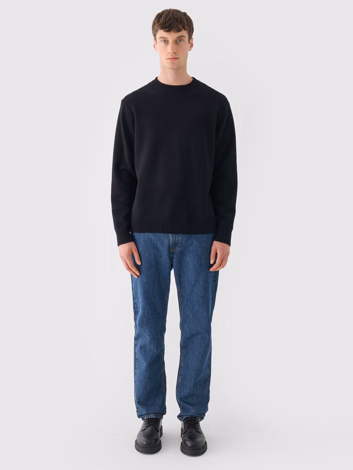 Sweter wełniany męski Outhorn - brązowy