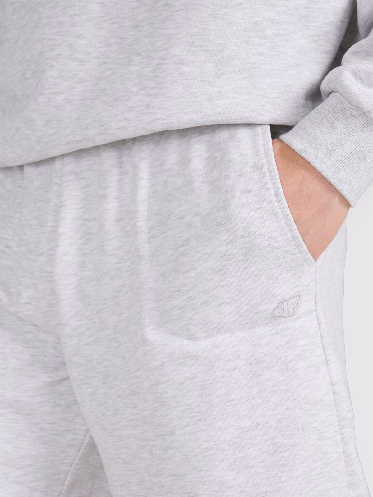 Spodenki dresowe uniseks - szare