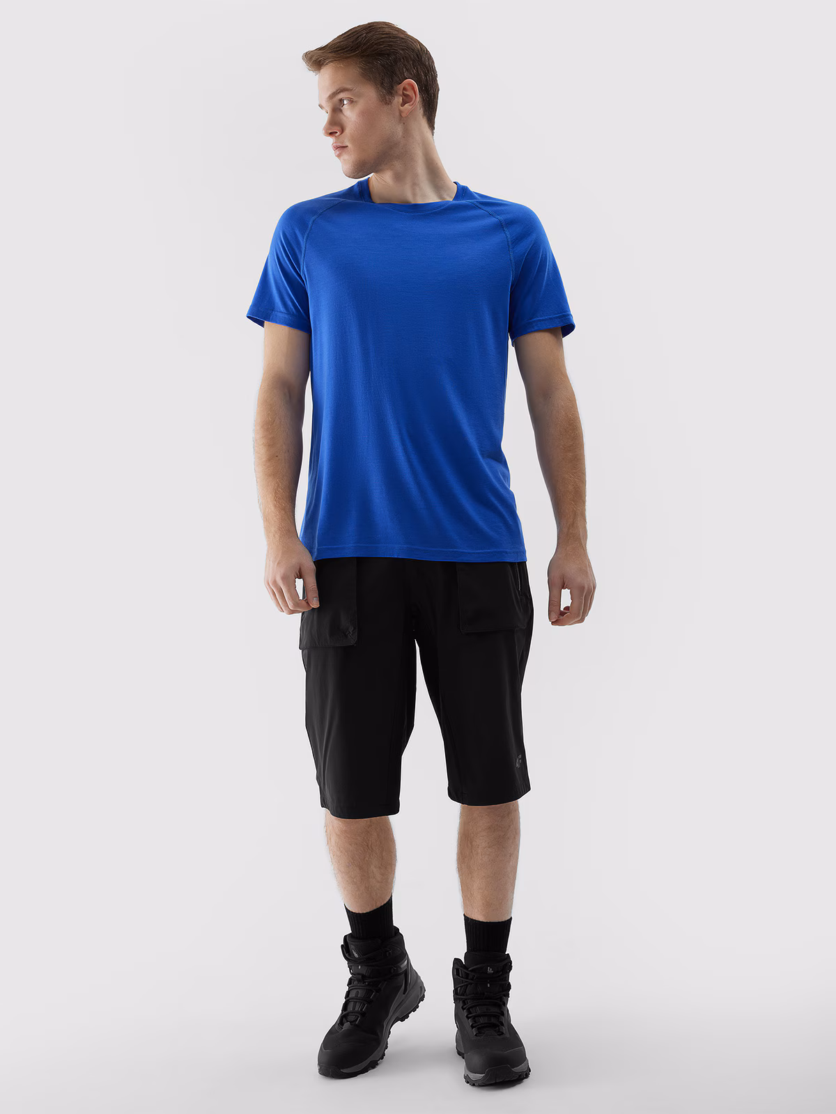 Spodenki trekkingowe 4Way Stretch męskie - brązowe