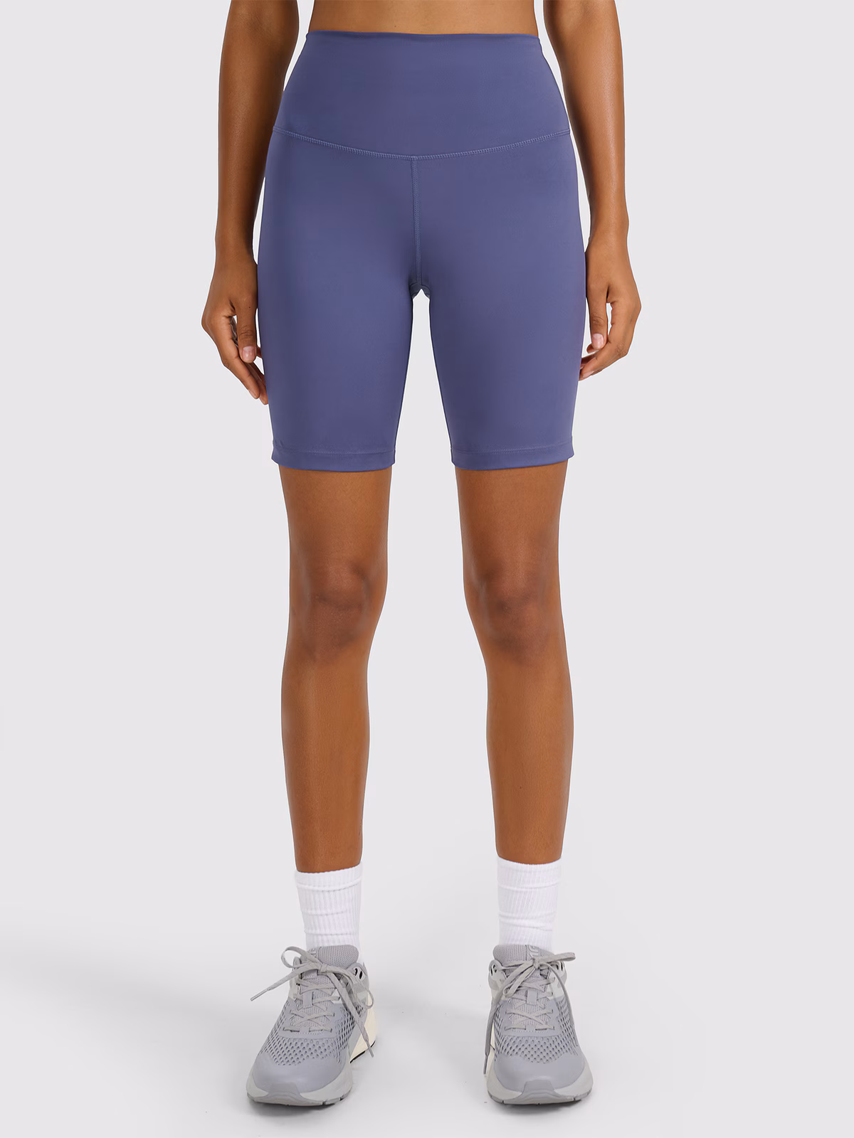 Legginsy kolarki treningowe damskie - granatowe