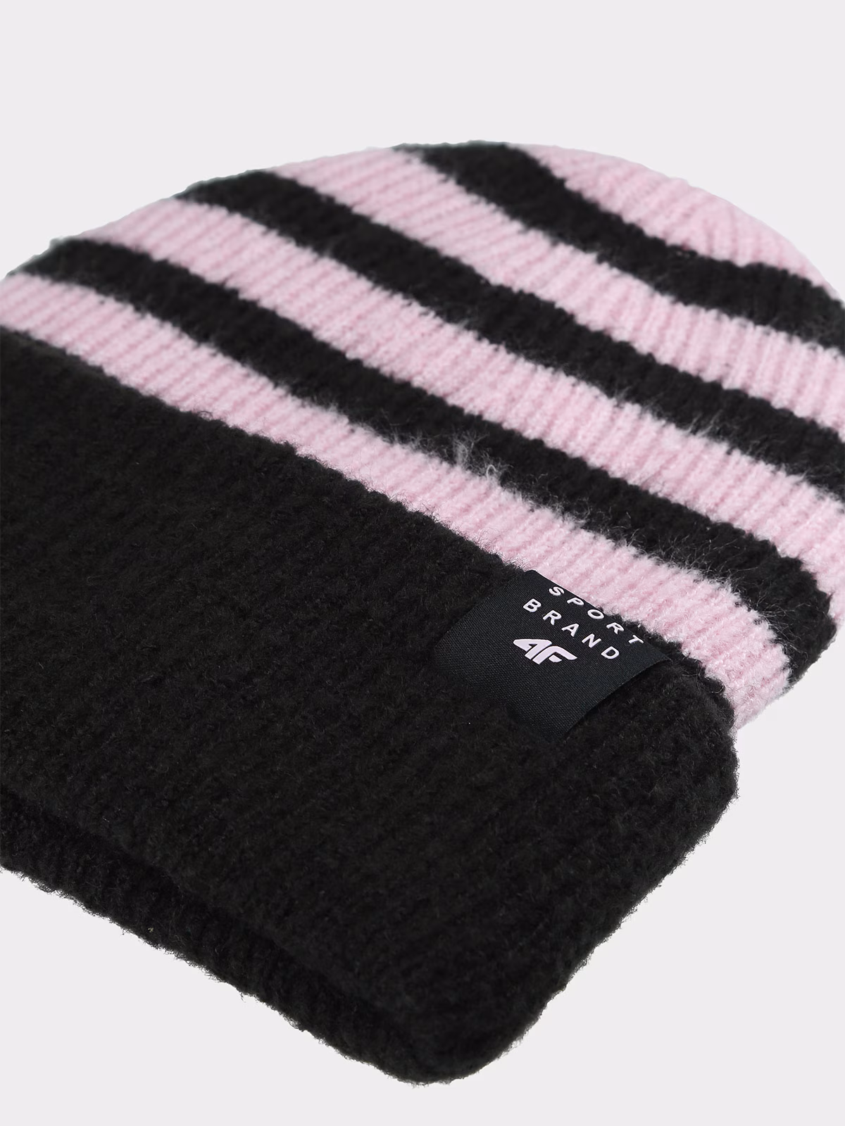 Czapka zimowa dziewczęca - różowa