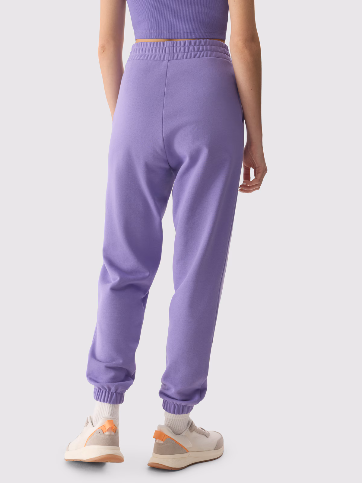 Spodnie dresowe joggery damskie - czarne