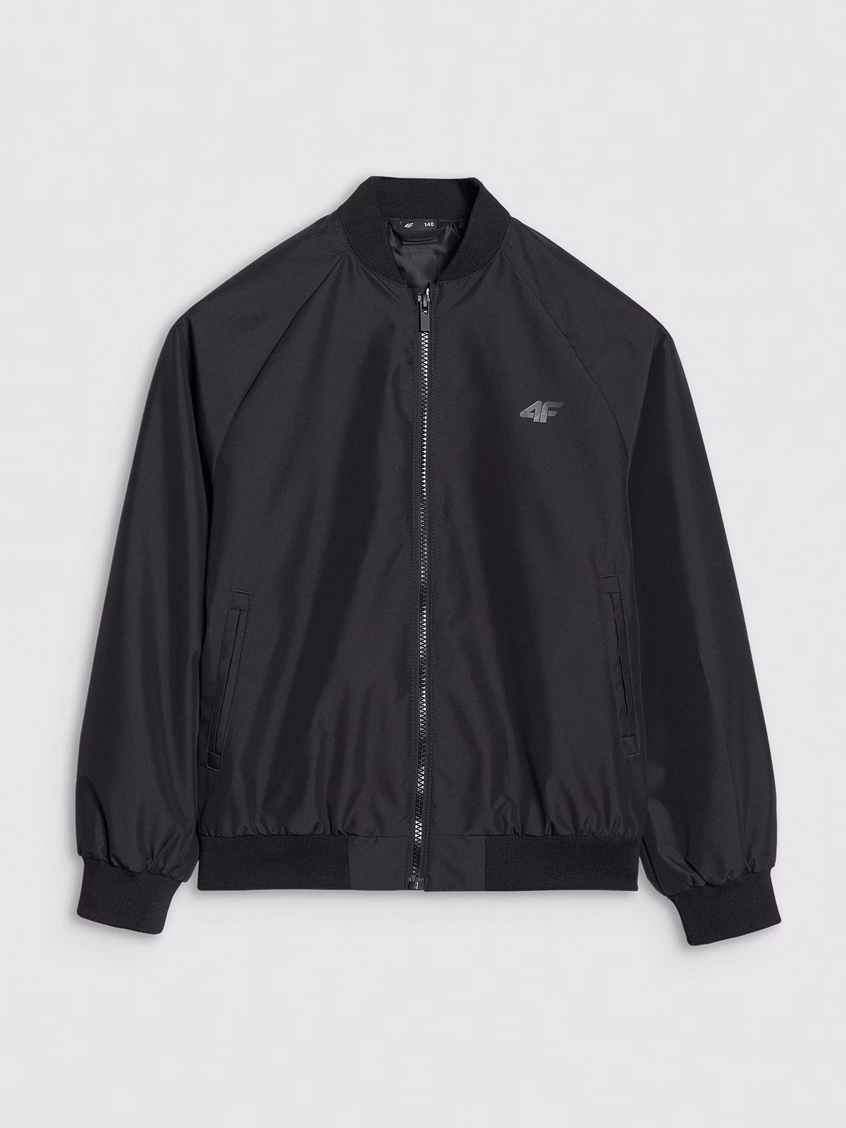 Kurtka przejściowa bomberka chłopięca - czarna