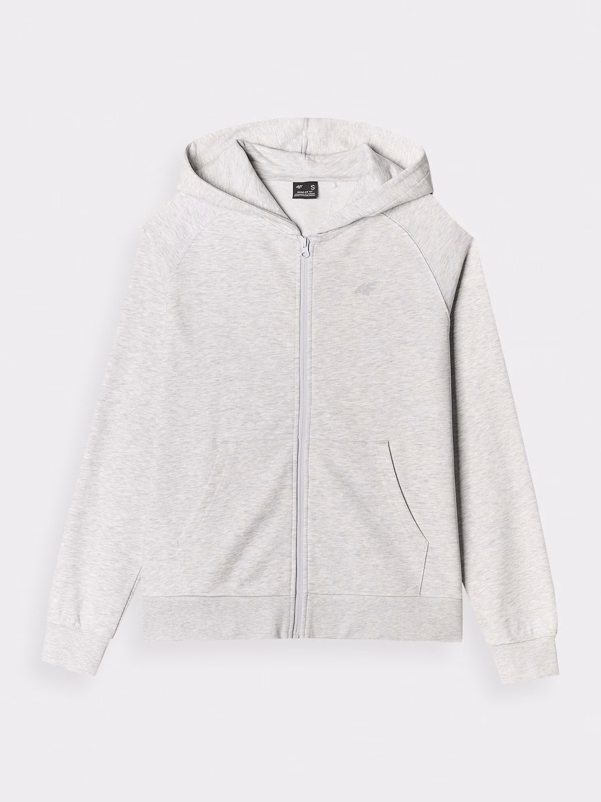 Bluza dresowa rozpinana z kapturem damska - granatowa