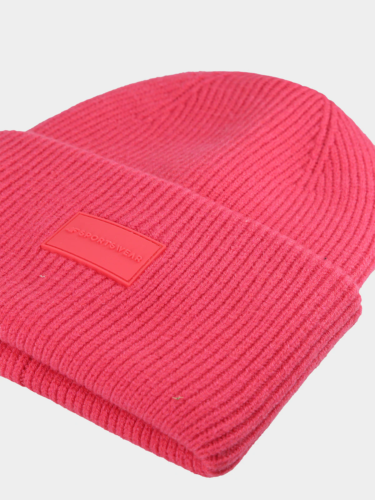 Czapka zimowa dziewczęca - czerwona